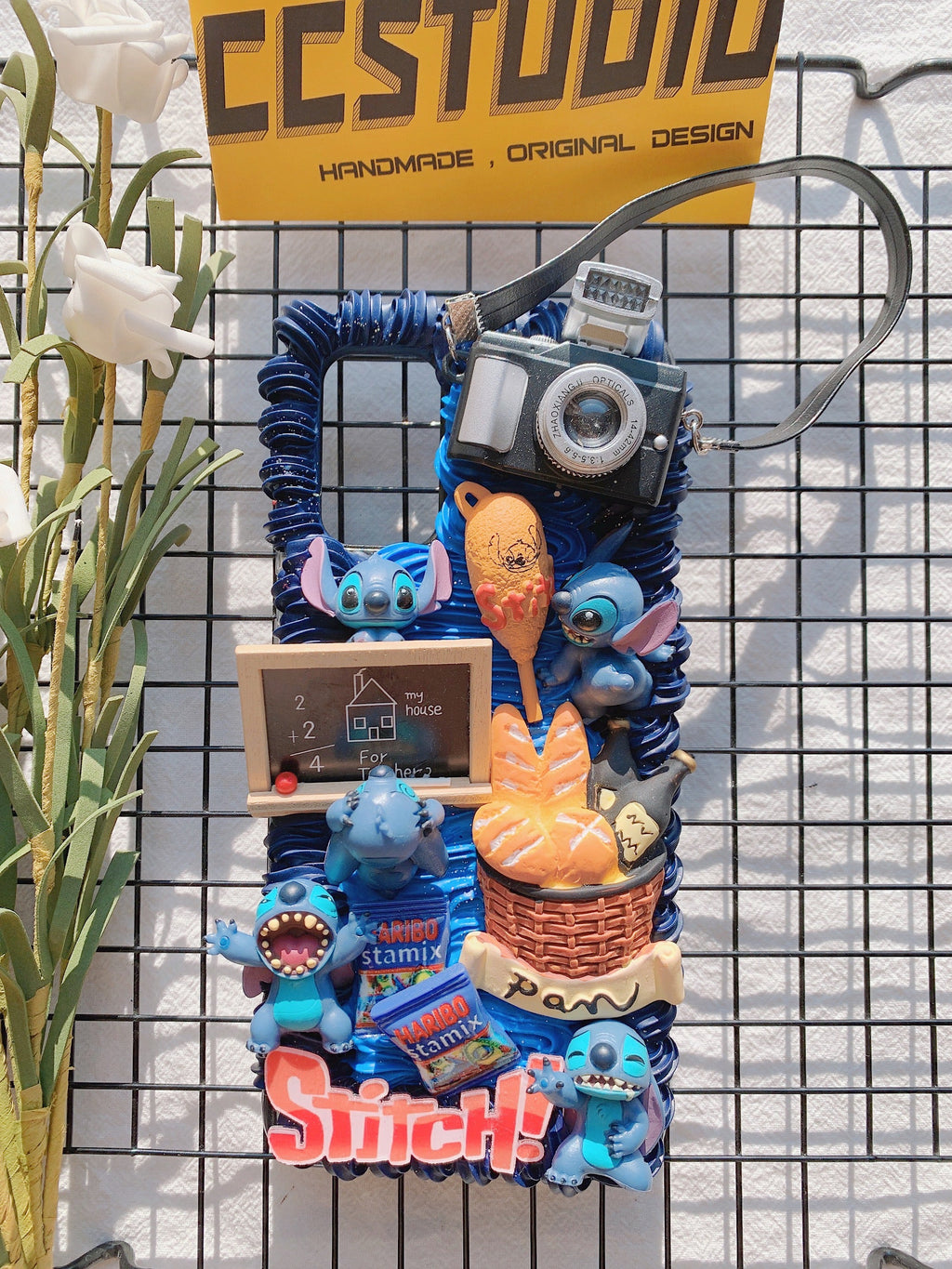 Stitch Handmade Decoden Phone Case｜All Models Available