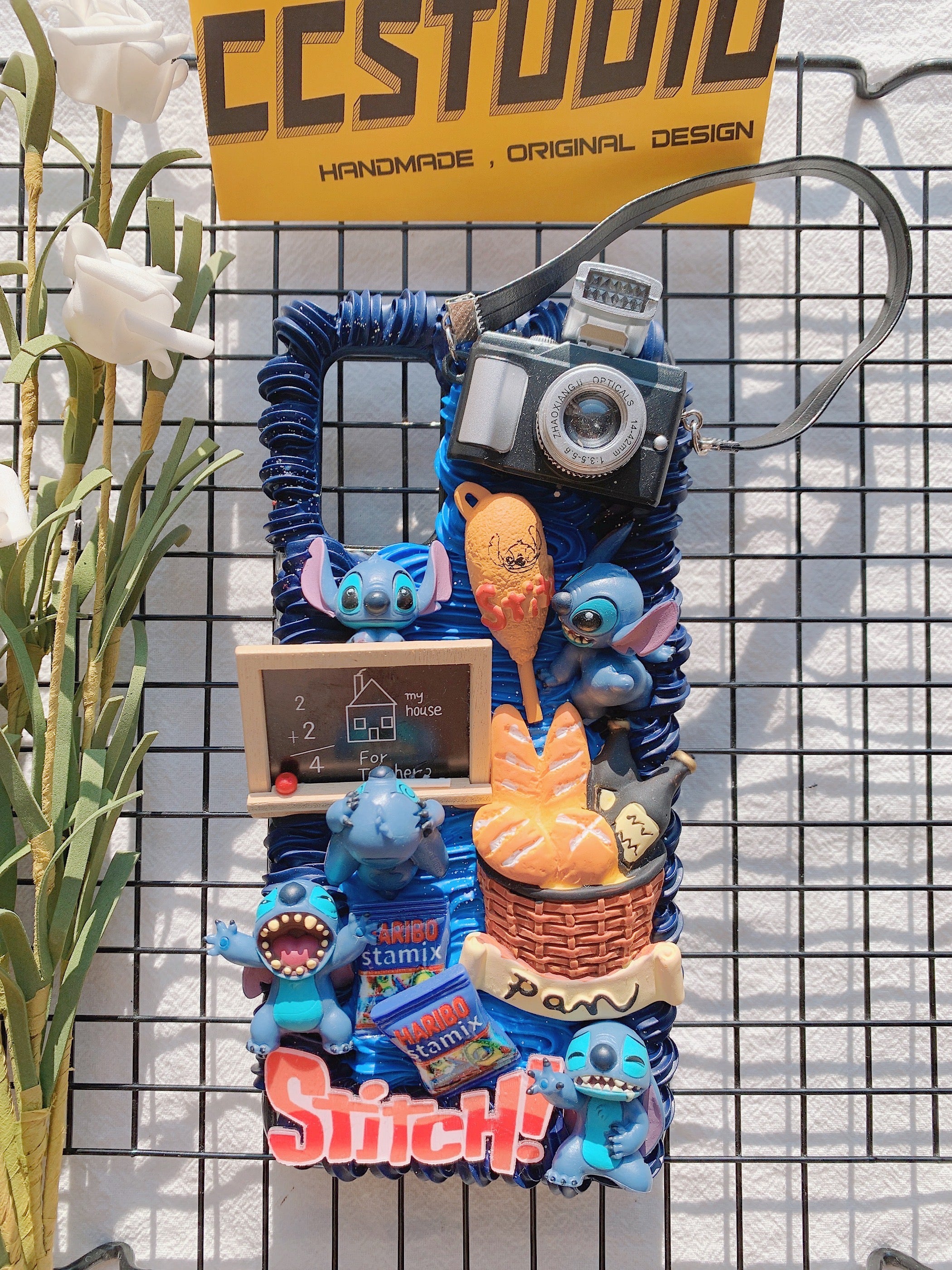 Stitch Handmade Decoden Phone Case｜All Models Available