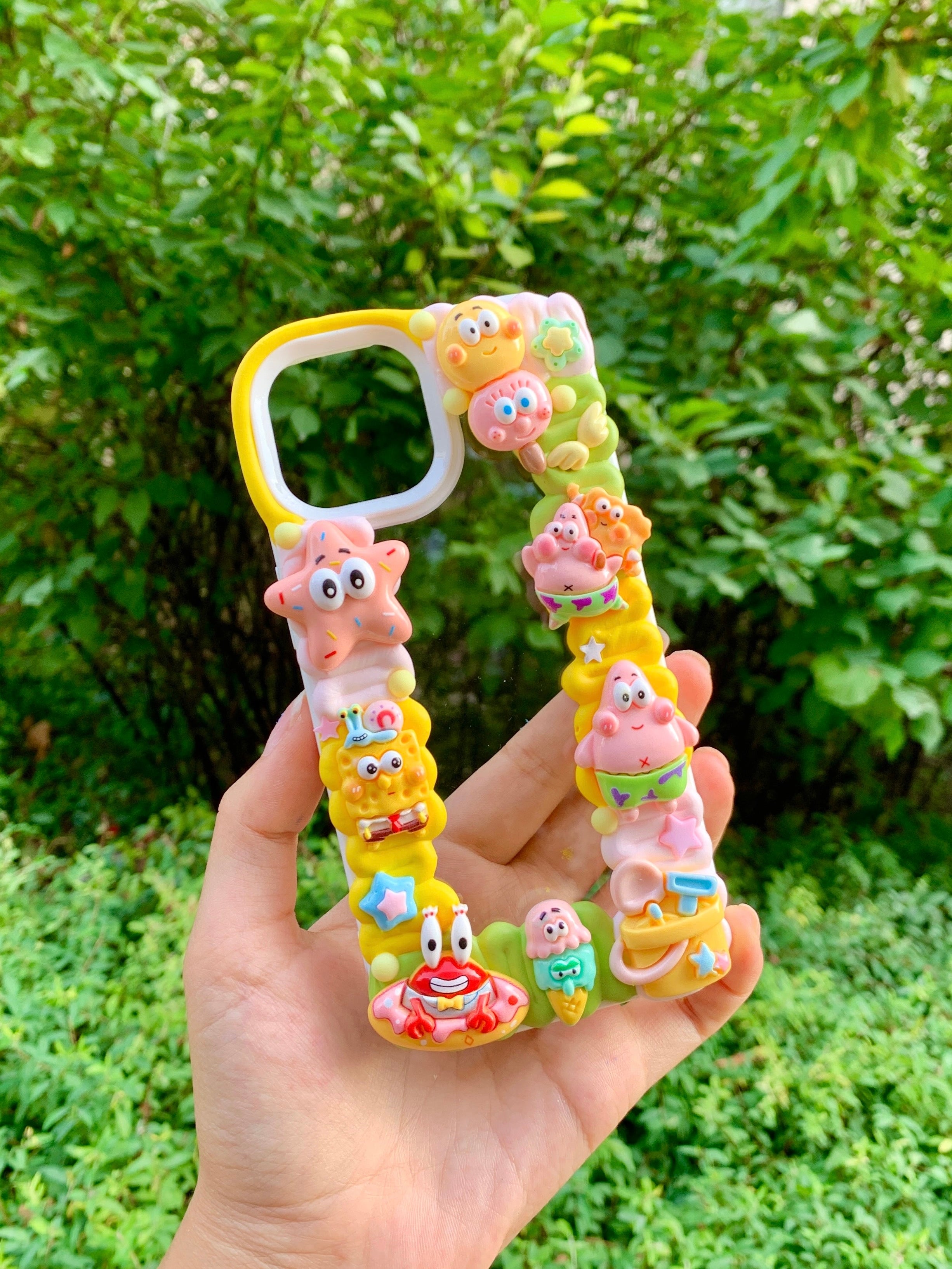 SpongeBob Handmade Decoden Phone Case｜All Models Available