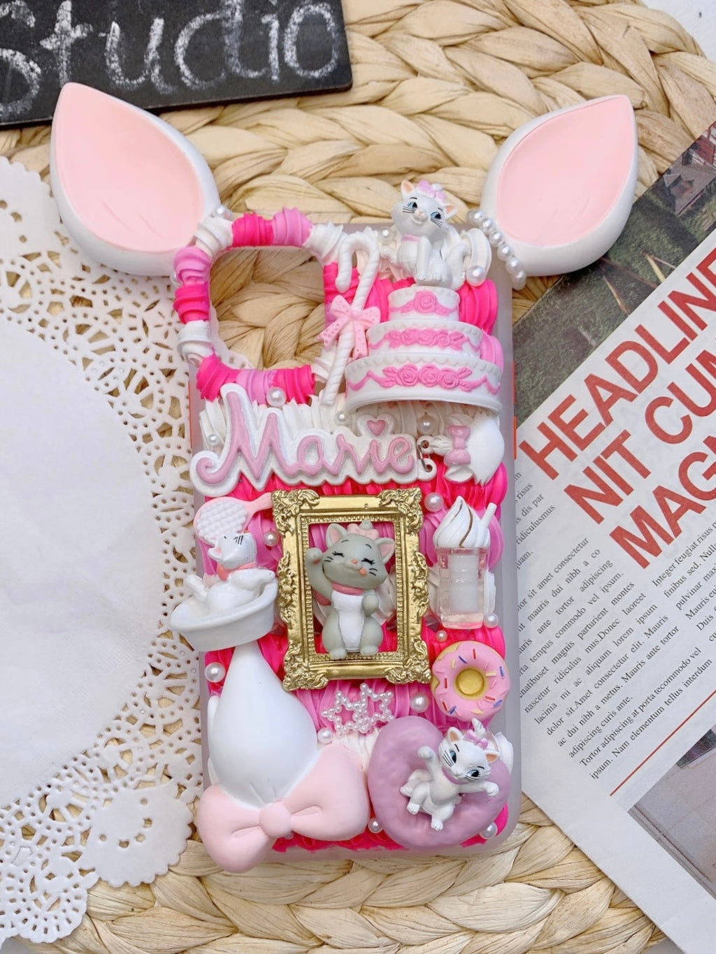 Handmade Decoden Phone Case｜All Models Available