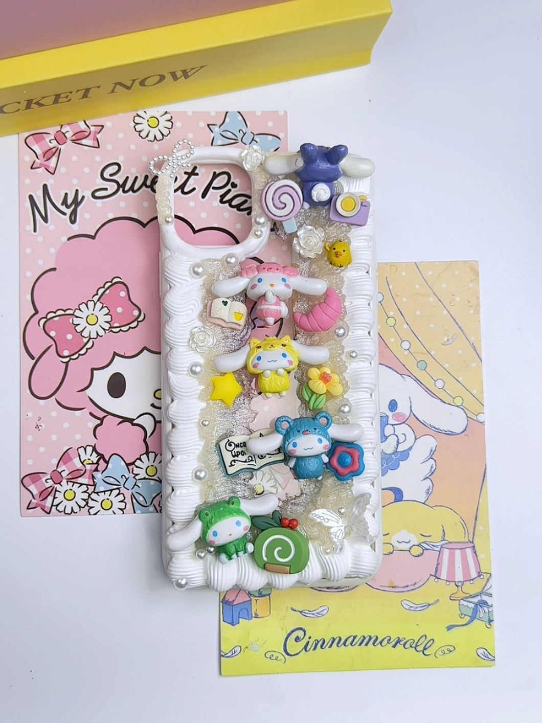 Sanrio Cinnamonroll Cinnamoroll Decoden Phone Cases For Any Phone Model
