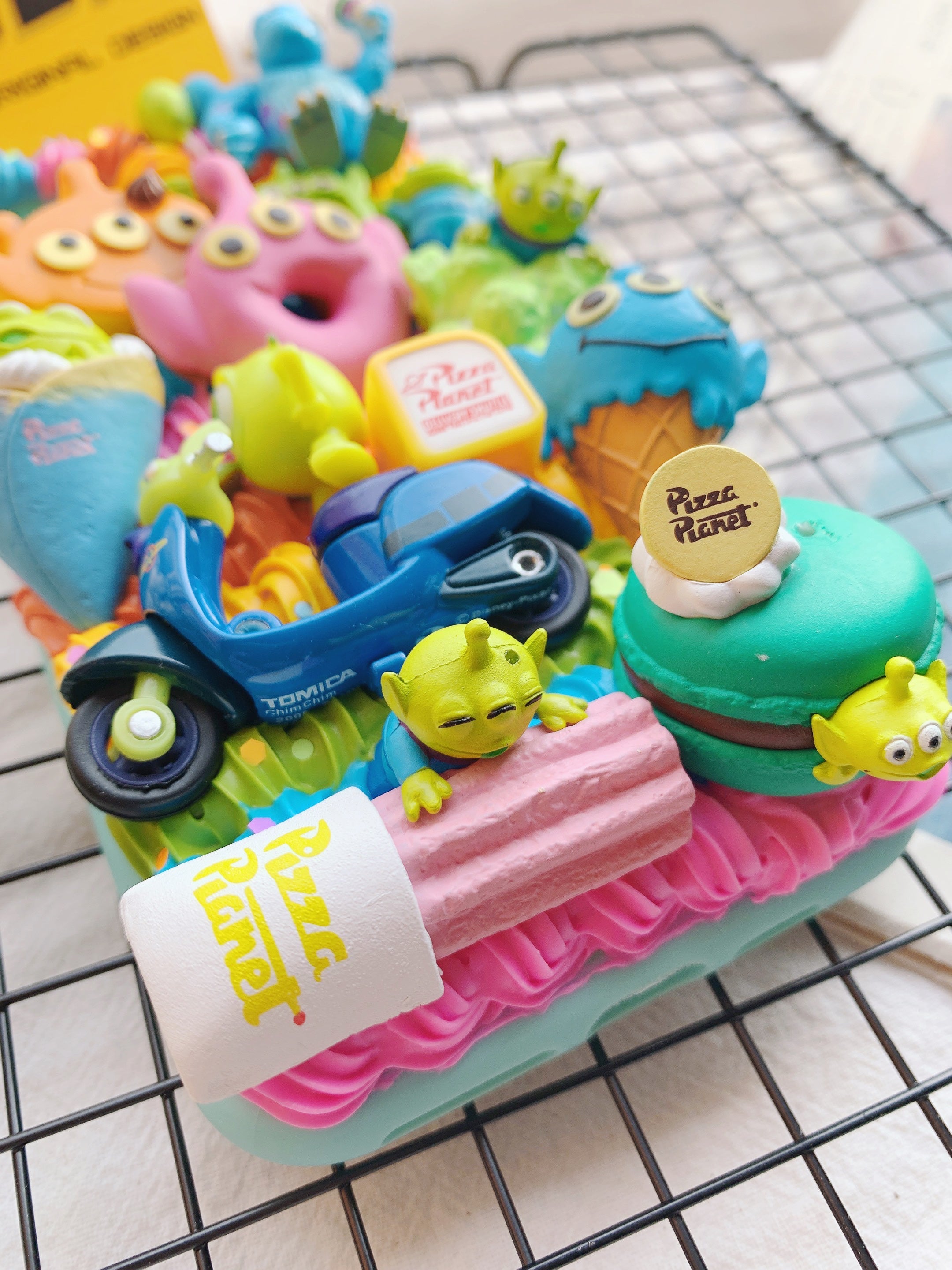 Toy Story Handmade Decoden Phone Case｜All Models Available Monster INC. Aliens