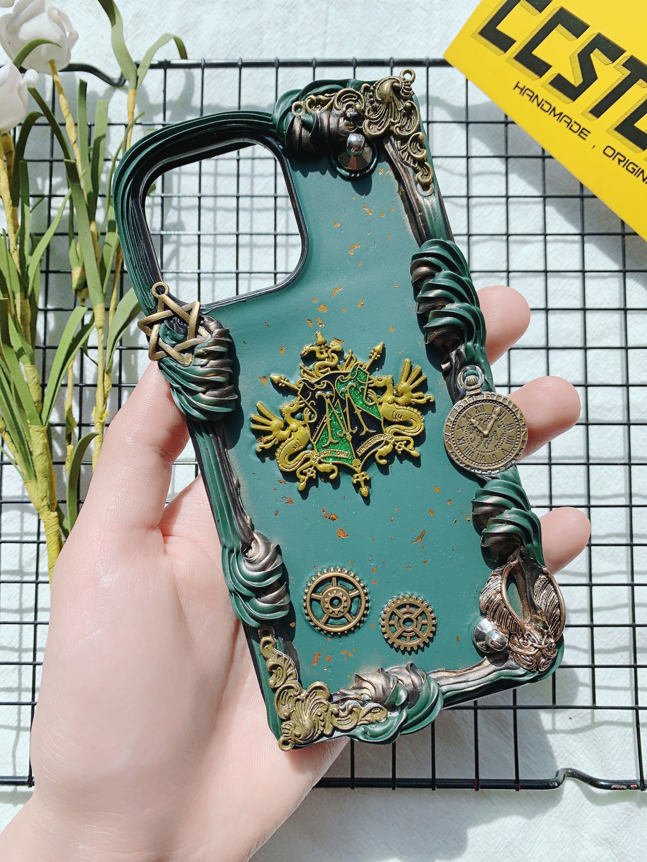Harry Potter Malfoy Family Handmade Decoden Phone Case｜All Models Available