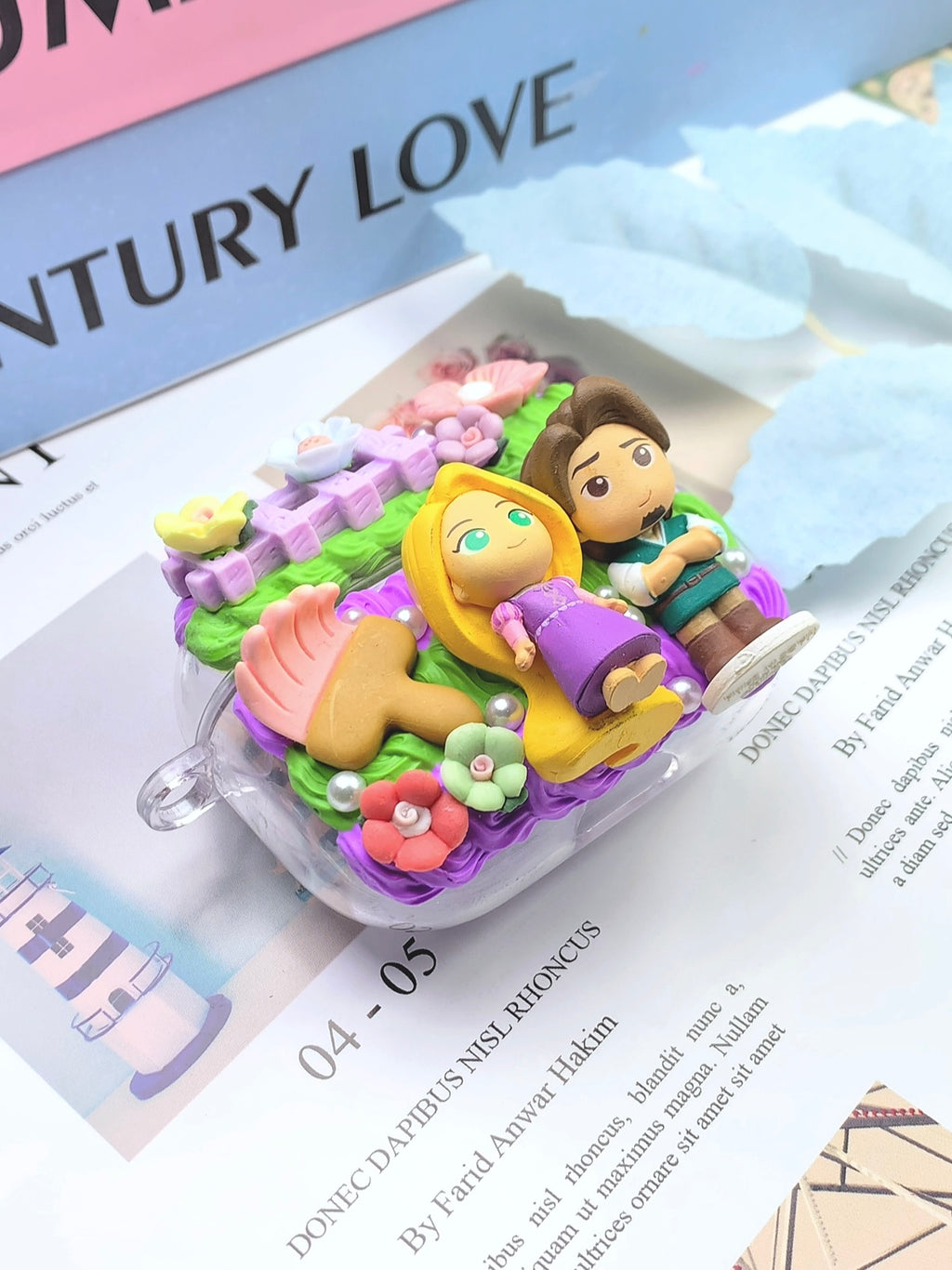Princess Rapunzel Decoden Earbud Case AirPods Case For Any Model
