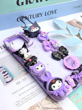 Cargar imagen en el visor de la galería, Sanrio Kuromi Decoden Phone Cases For Any Phone Model
