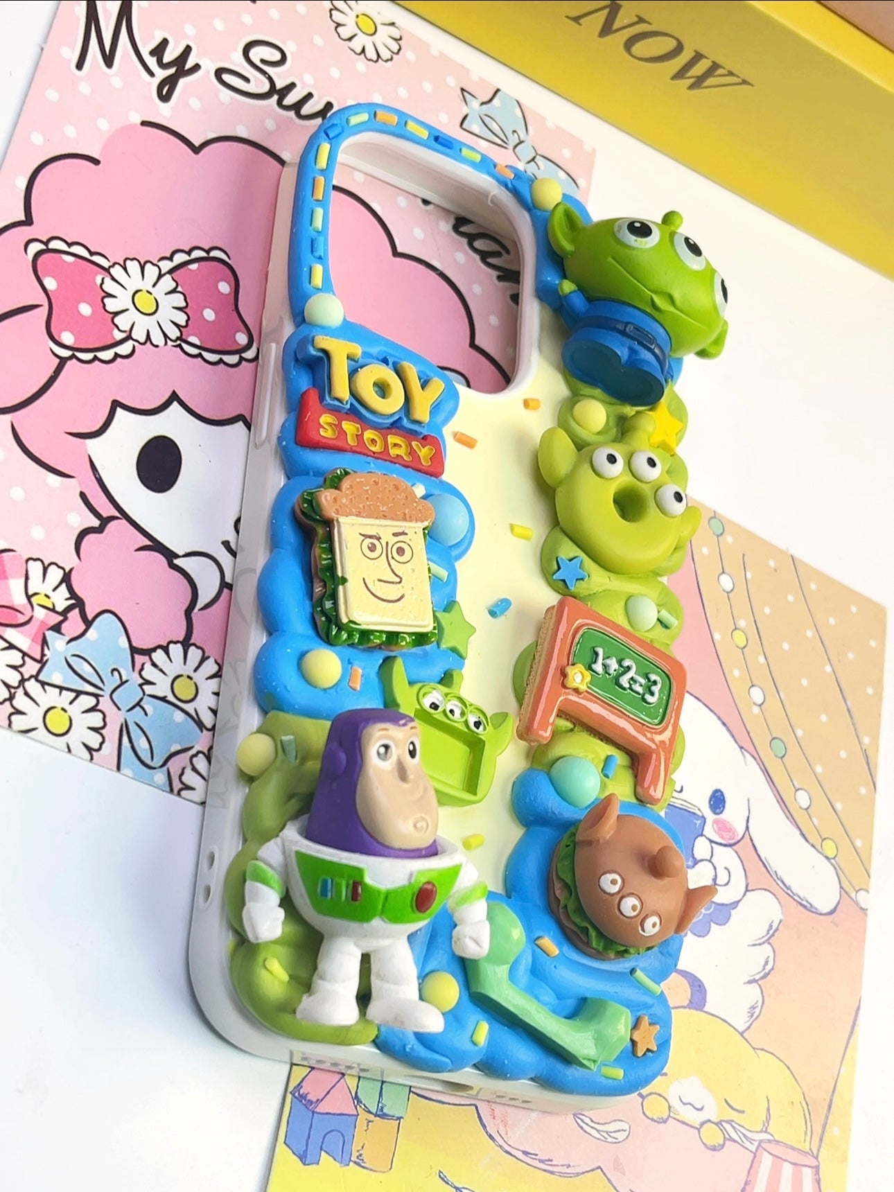 Toy Story Aliens Handmade Decoden Phone Case｜All Models Available