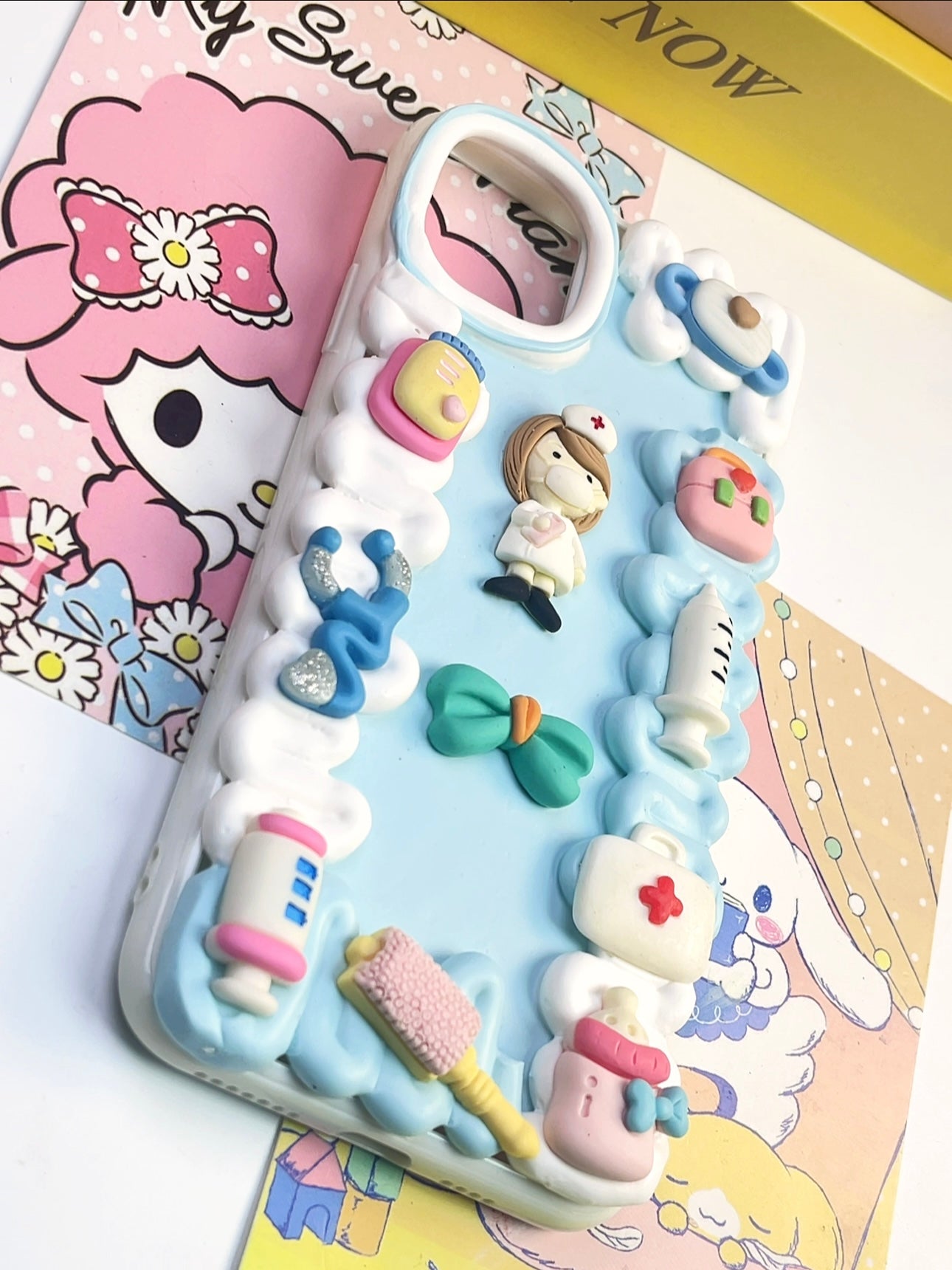 Hospital Nurse Decoden Phone Cases For Any Phone Model