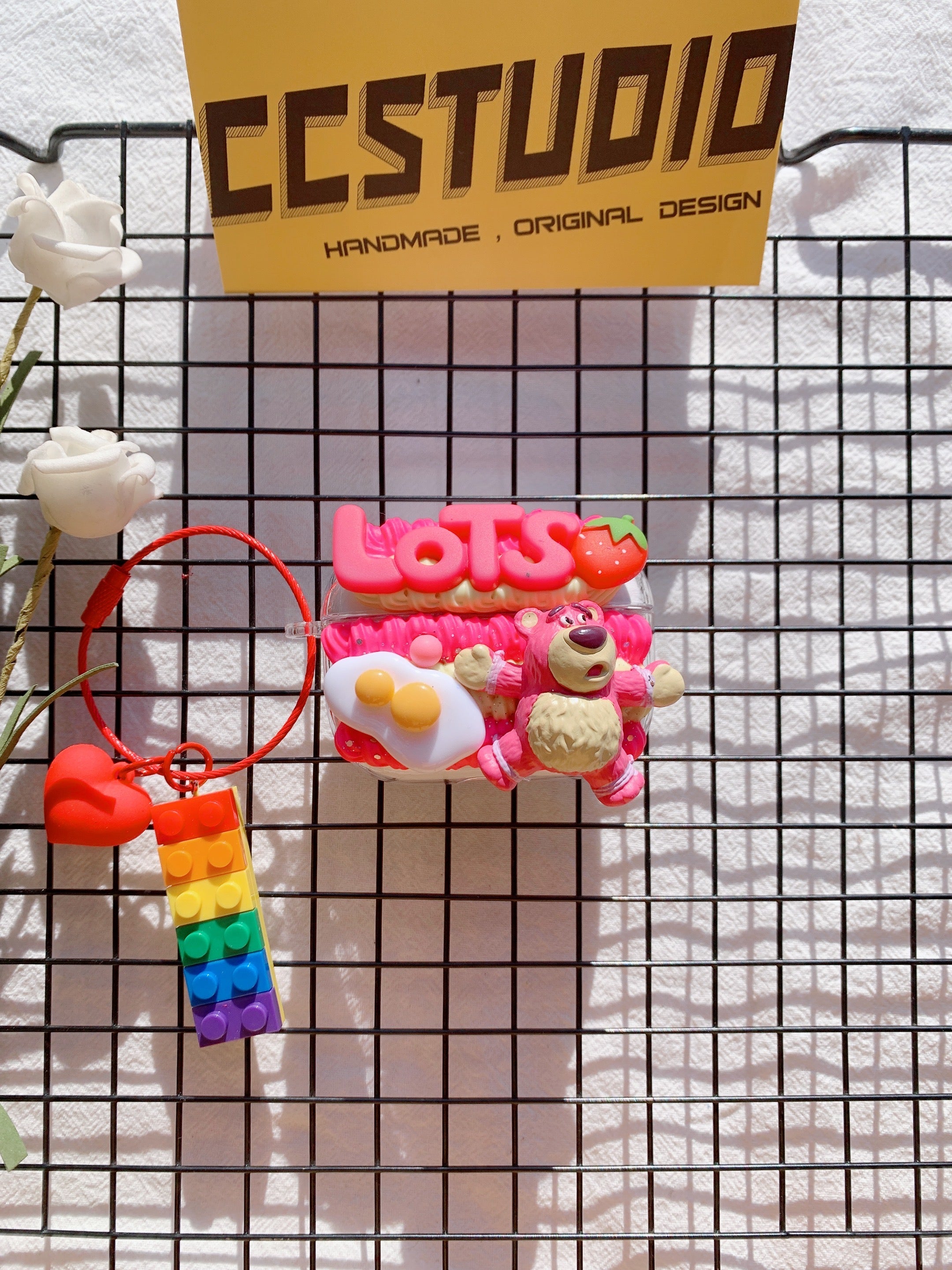 Handmade Decoden Earbud Case｜All Models Available｜Toy