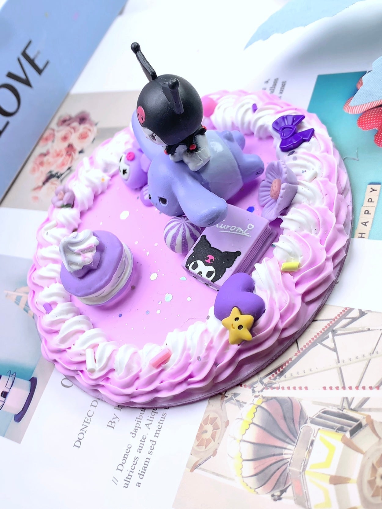 Handmade Decoden Phone/Tablet Stand | San Kuro