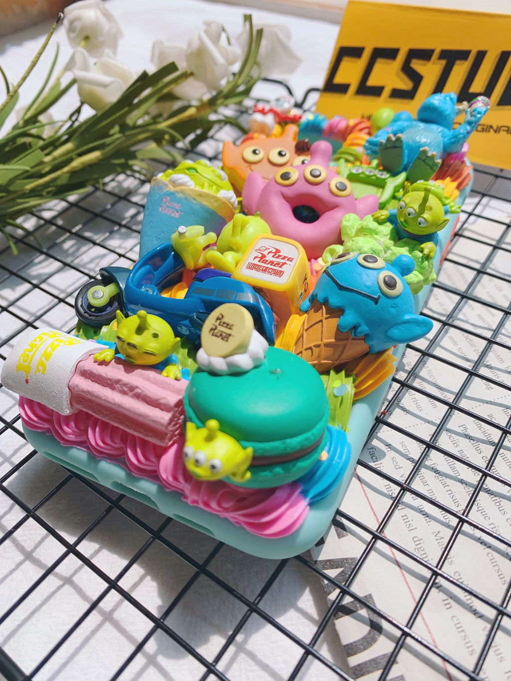 Toy Story Handmade Decoden Phone Case｜All Models Available Monster INC. Aliens