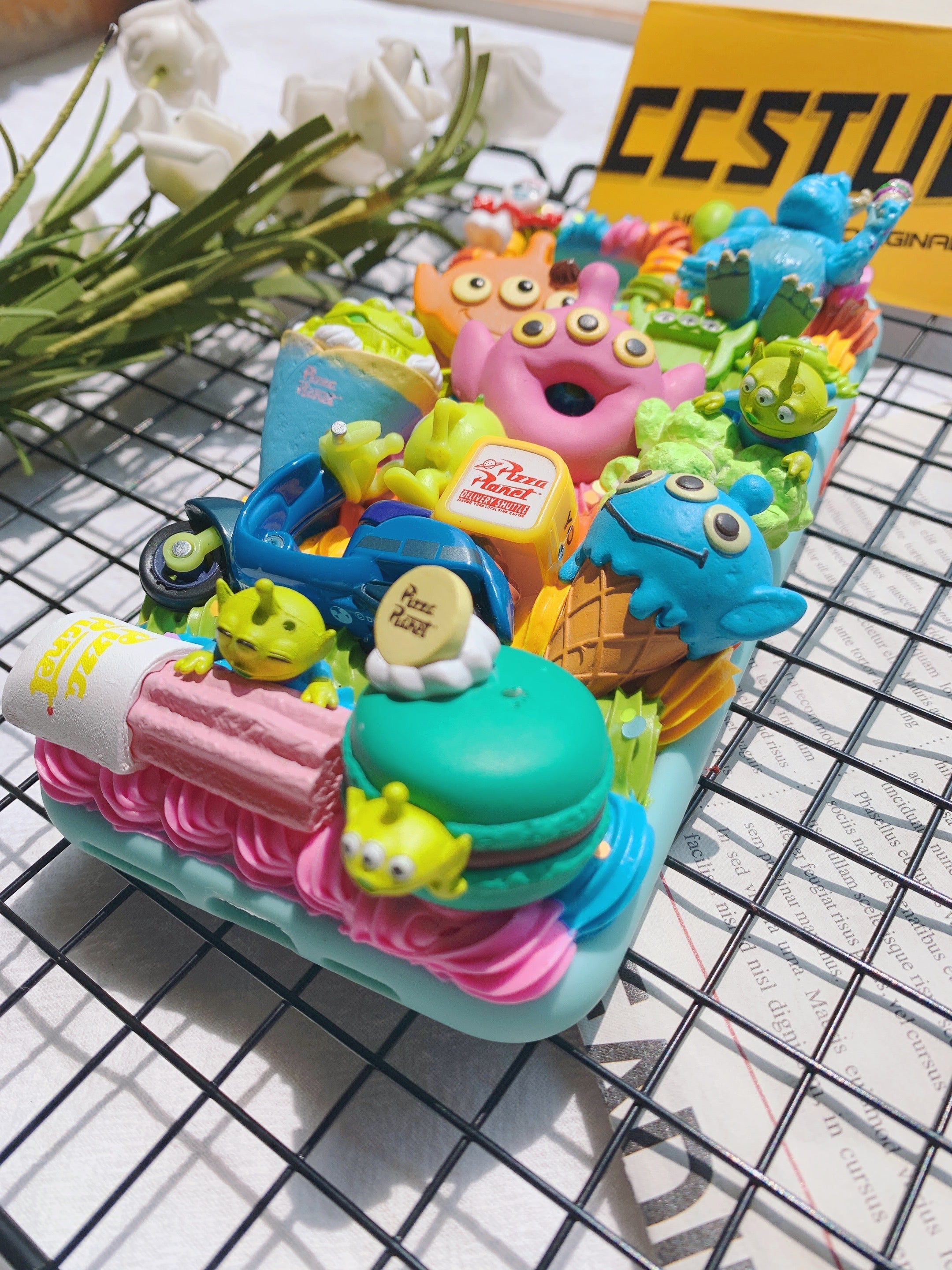 Toy Story Handmade Decoden Phone Case｜All Models Available Monster INC. Aliens