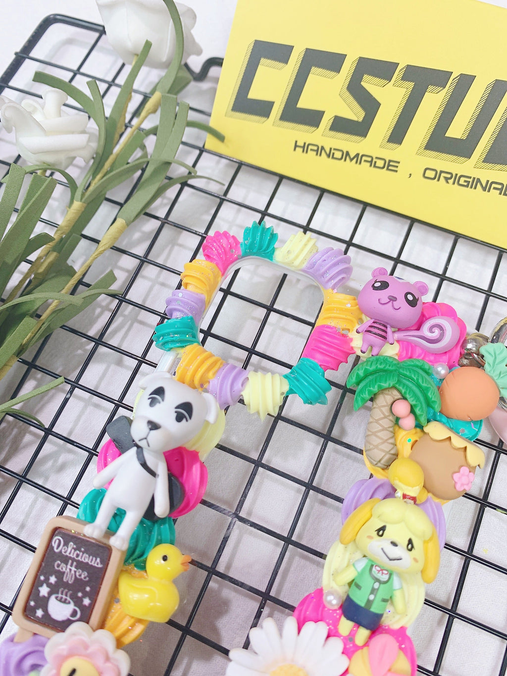 Animal Crossing Handmade Decoden Phone Case｜All Models Available