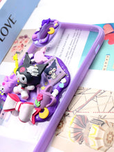 Carica l&#39;immagine nel visualizzatore di Gallery, Sanrio Kuromi Decoden Phone Cases For Any Phone Model
