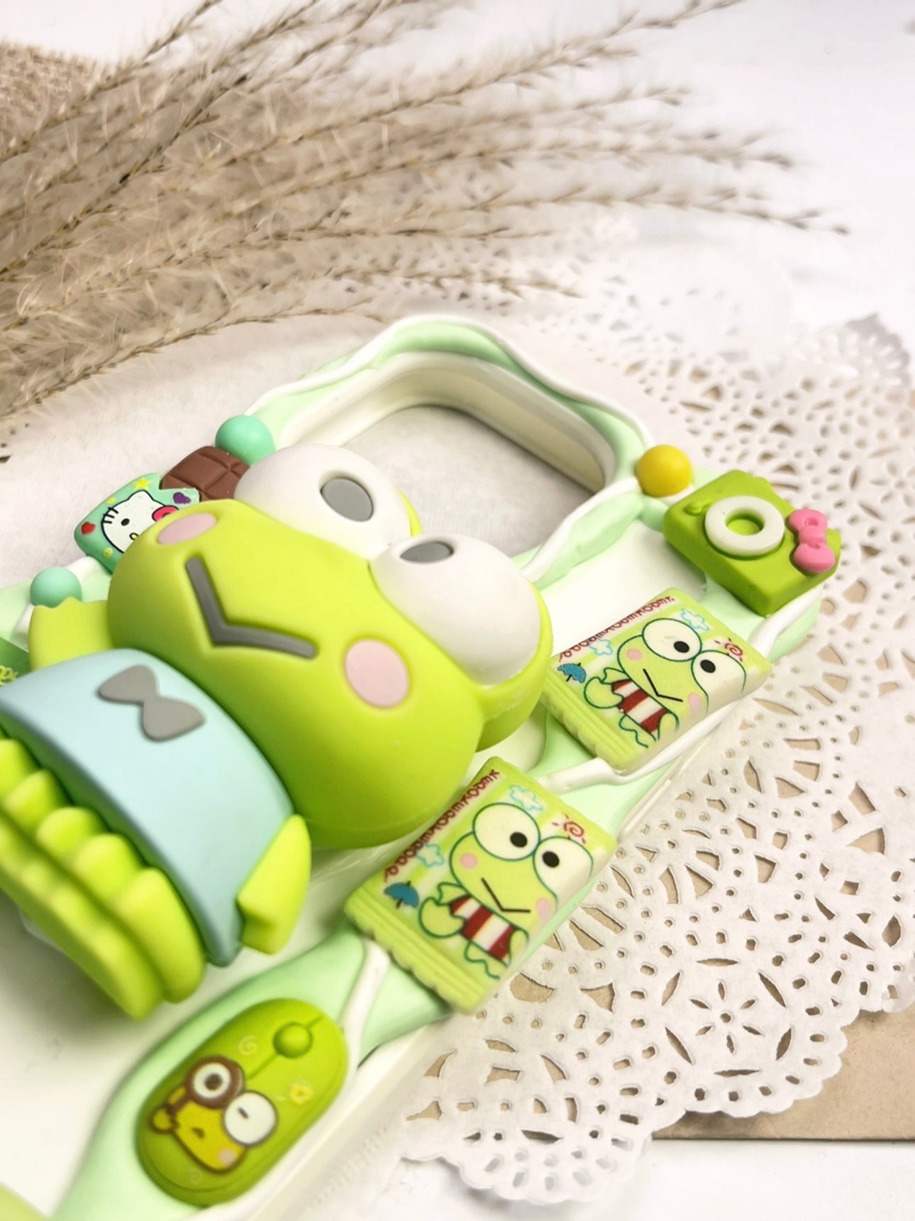 Sanrio Keroppi Handmade Decoden Phone Case｜All Models Available