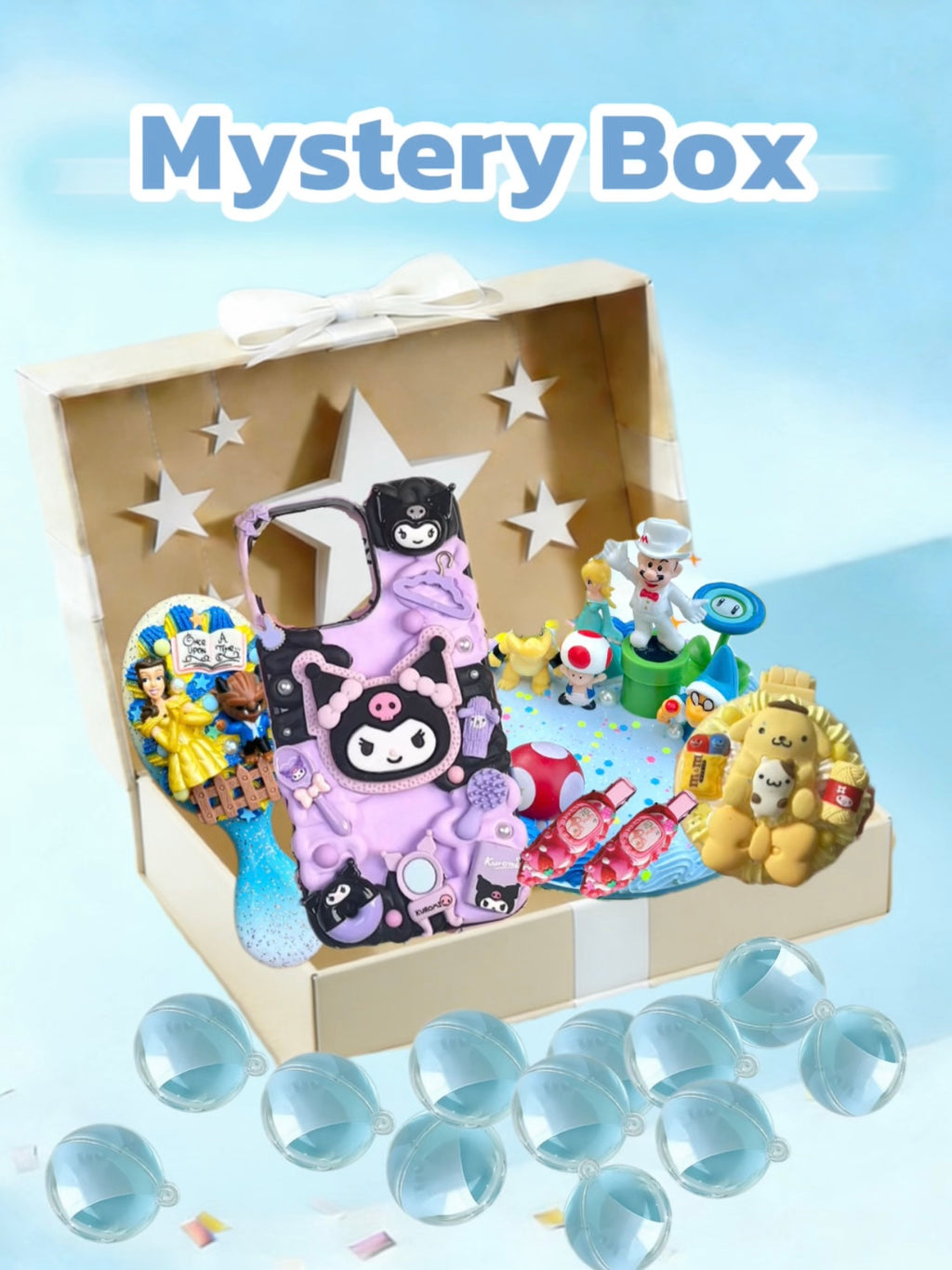 Mystery Box（can wish color or character)