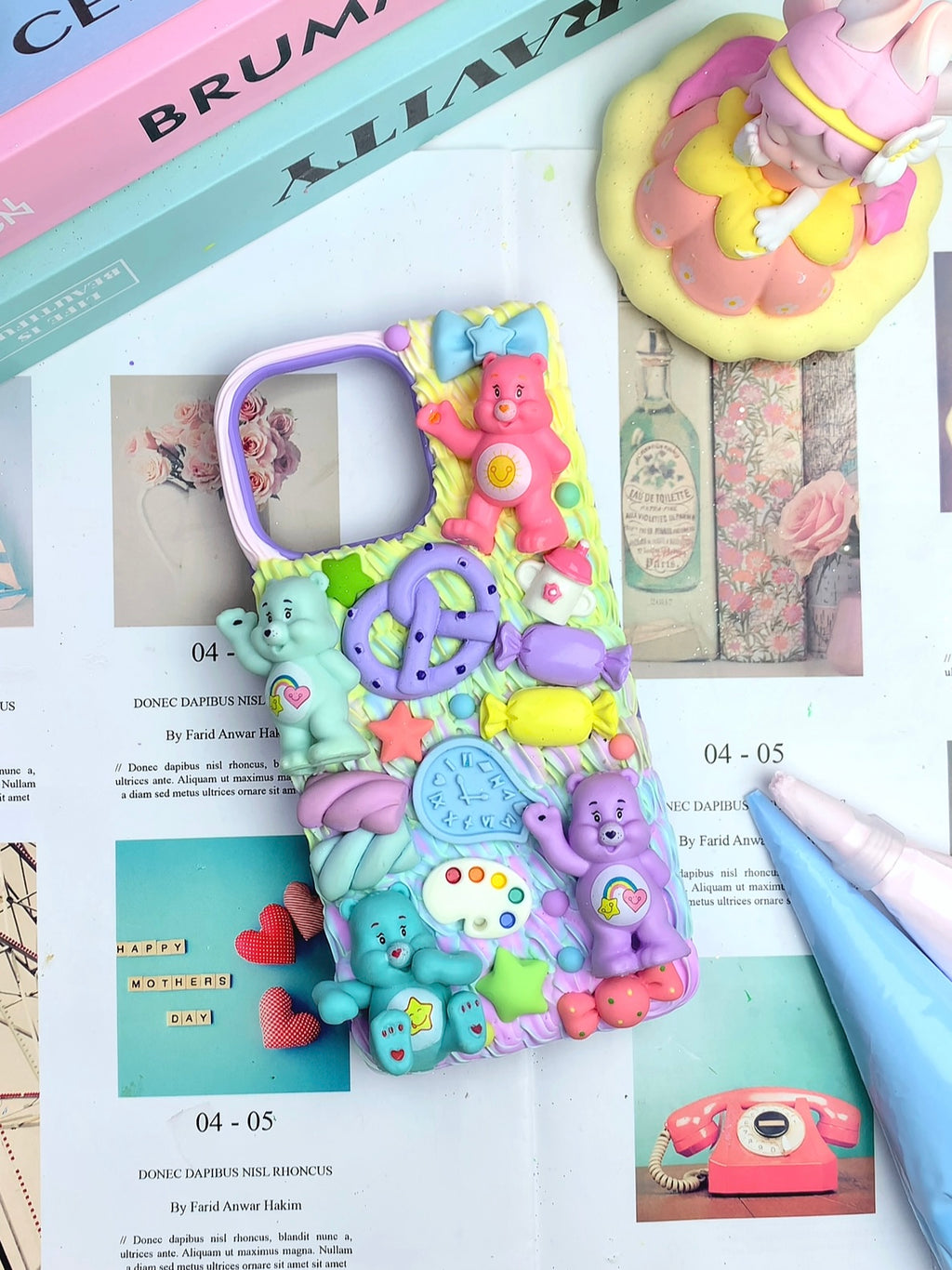 Care Bears Carebears 
Decoden Phone Cases For Any Phone Model