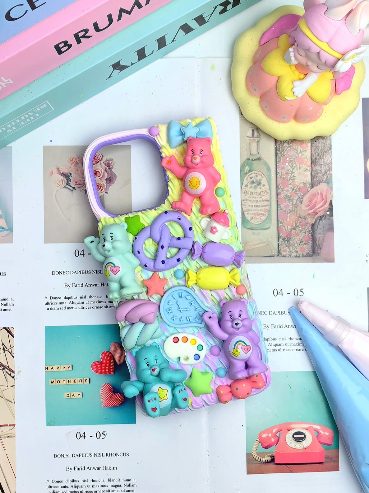 Care Bears Carebears 
Decoden Phone Cases For Any Phone Model