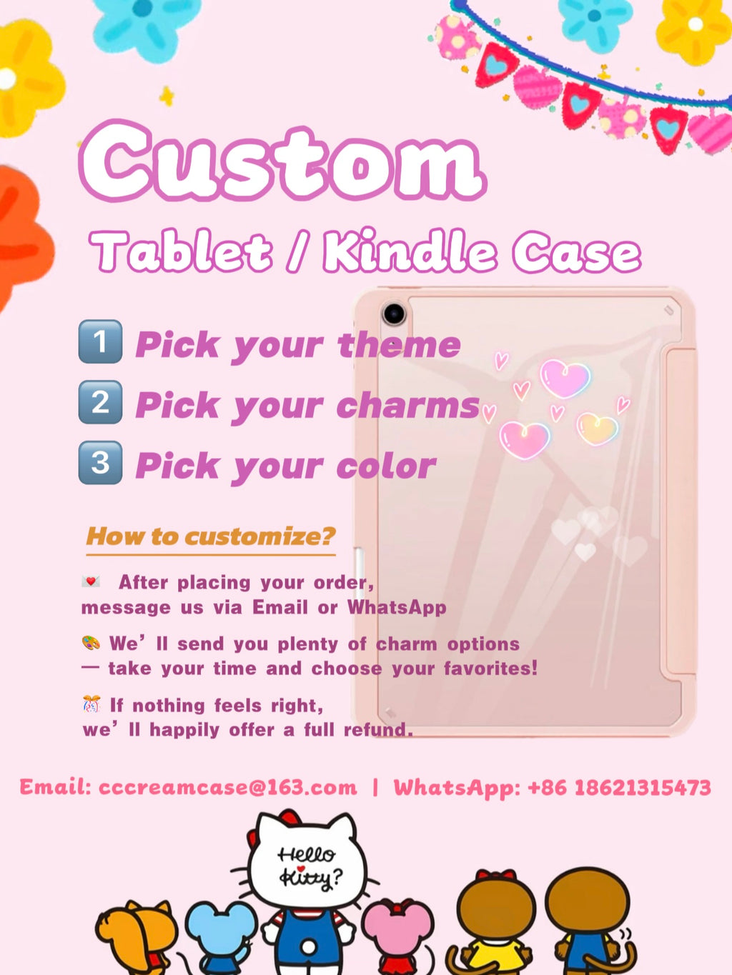 Custom Tablet/Kindle Case | Available For All Models