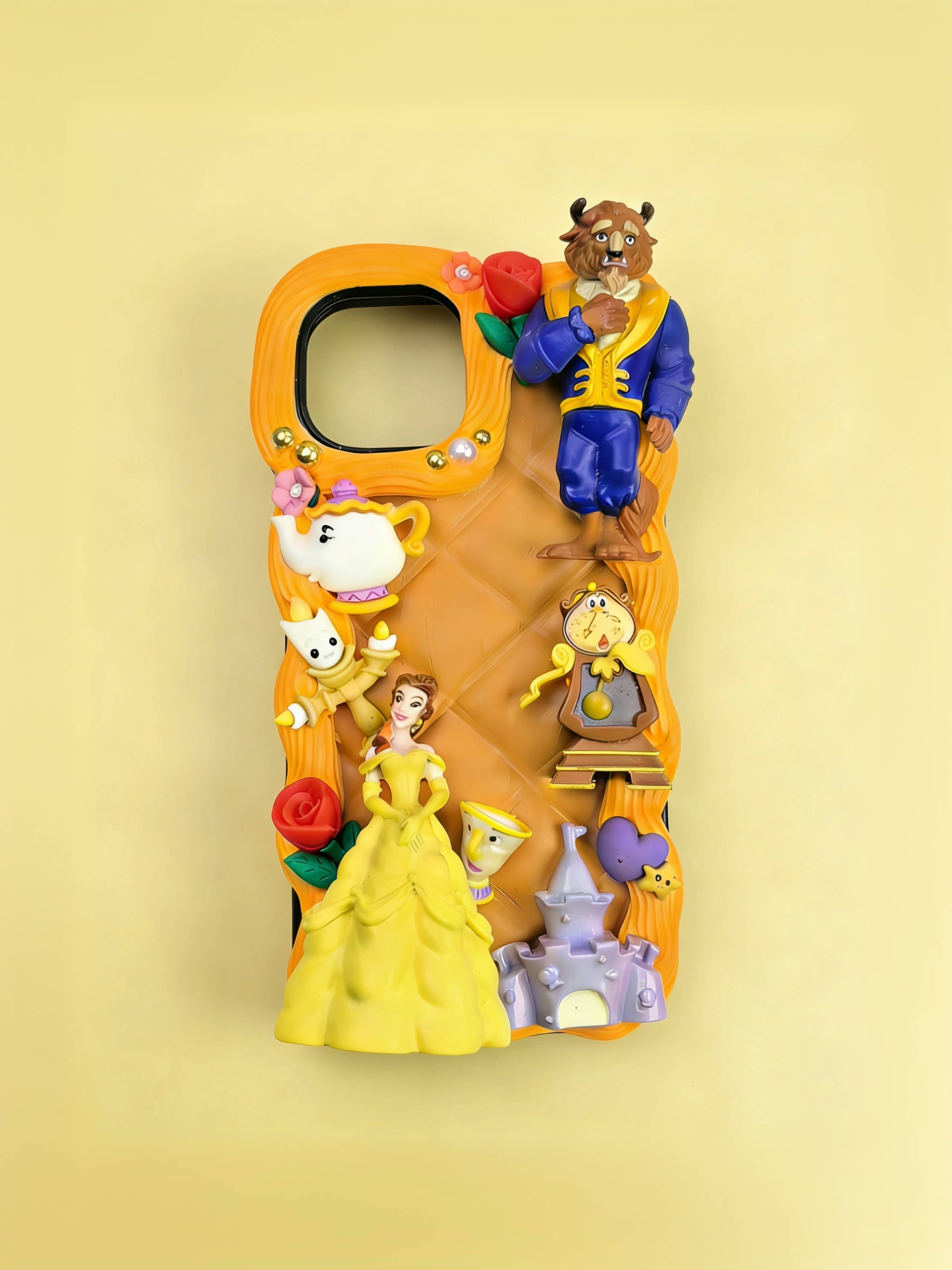Handmade Decoden Phone Case｜All Models Available｜Princess