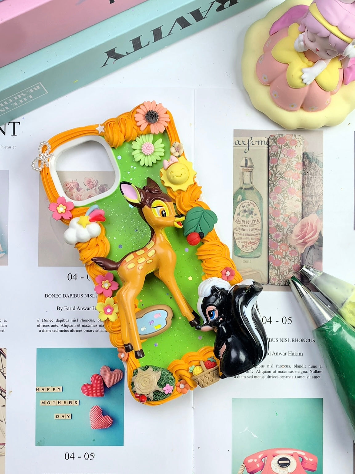 Handmade Decoden Phone Case｜All Models Available