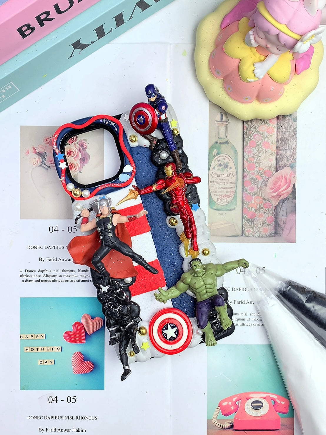 Handmade Decoden Phone Case｜All Models Available