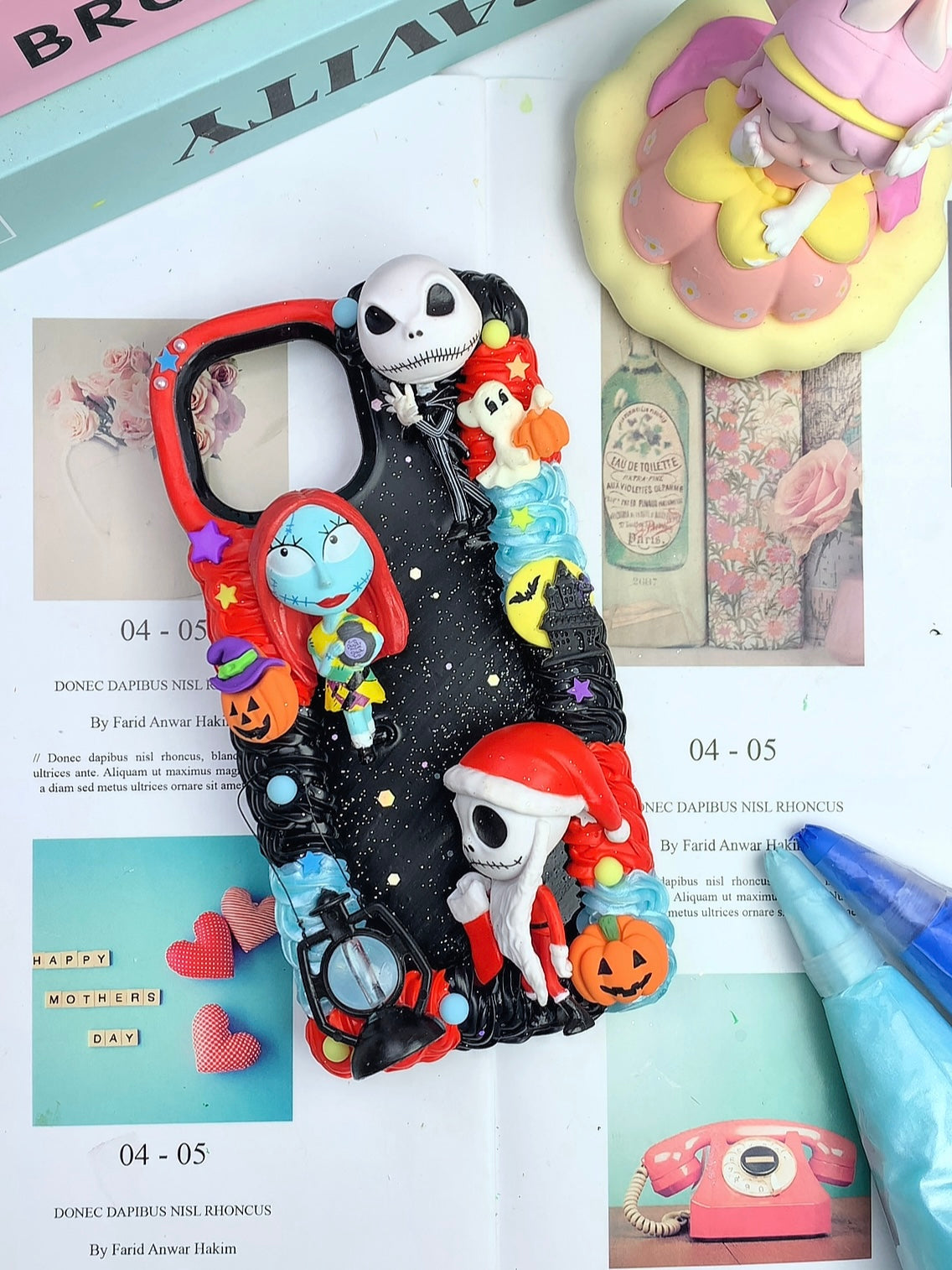 Horror Handmade Decoden Phone Case｜All Models Available