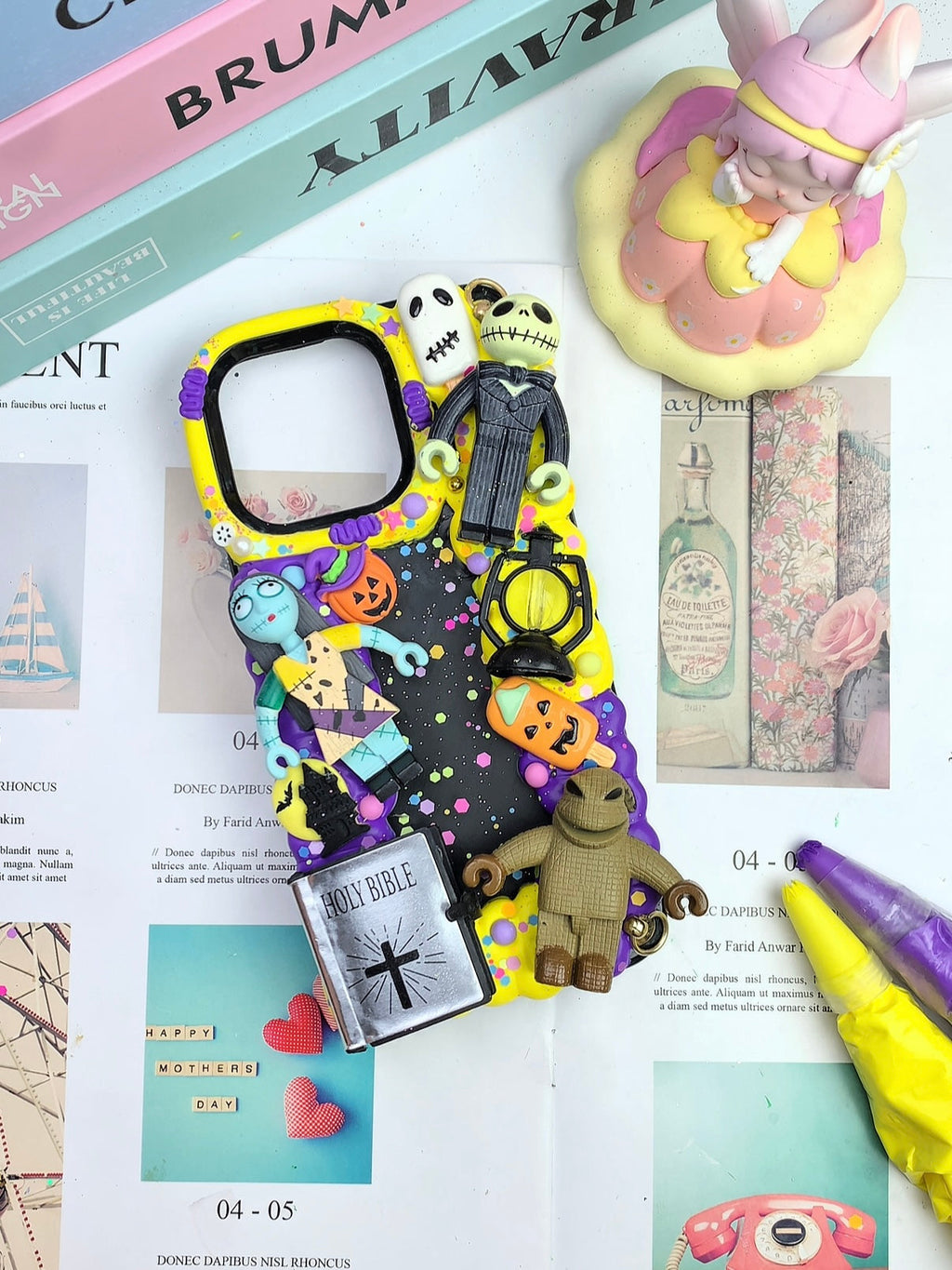 Horror Handmade Decoden Phone Case｜All Models Available