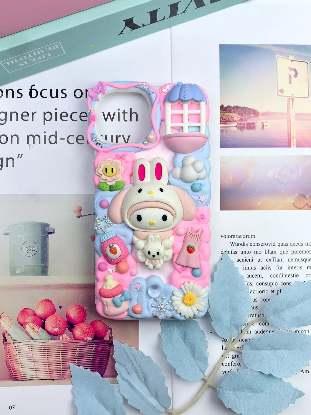 Sanrio Mymelody Handmade Decoden Phone Case｜All Models Available