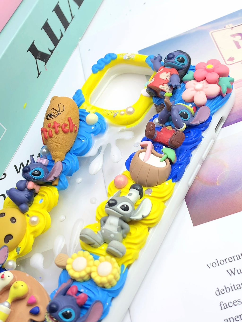 Stitch Handmade Decoden Phone Case｜All Models Available