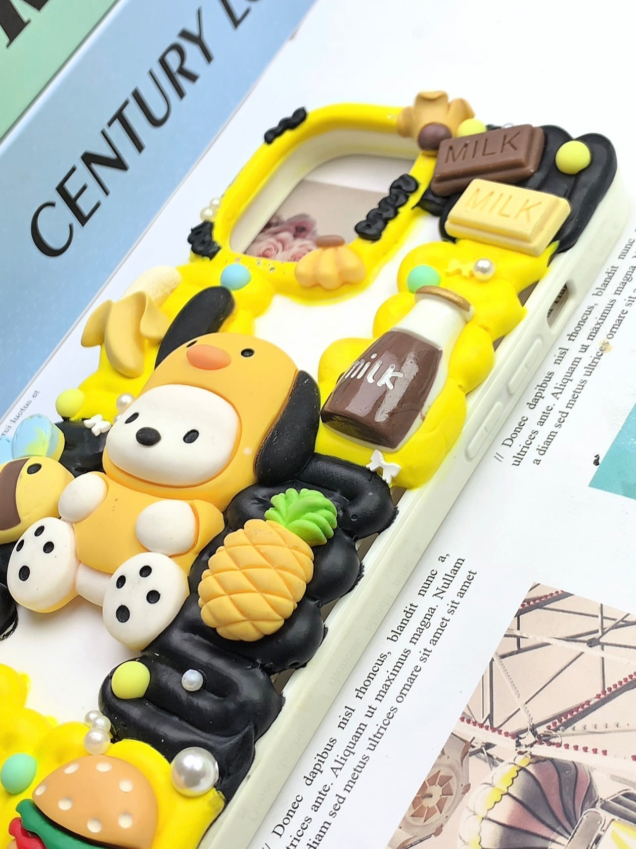 Sanrio Pochacco Handmade Decoden Phone Case｜All Models Available
