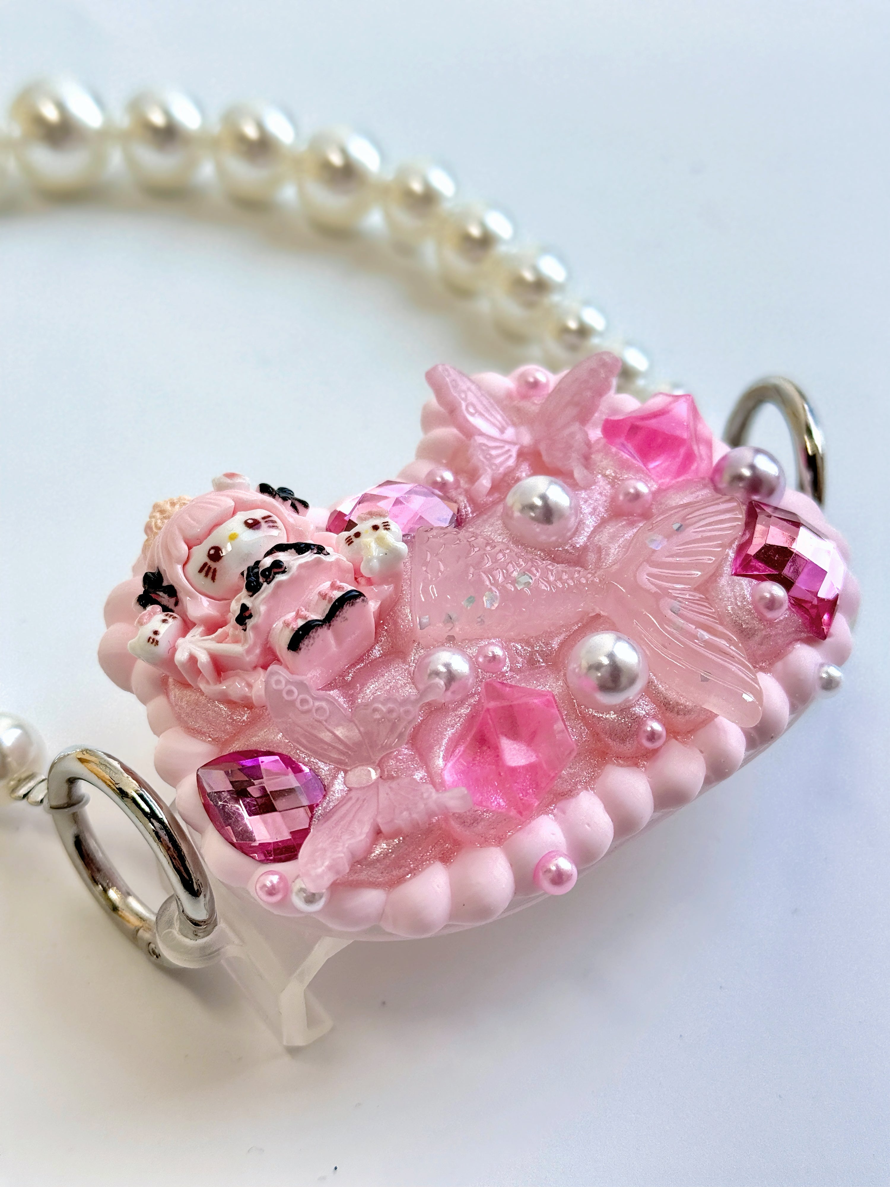 Y2K Decoden Phone Back Clip