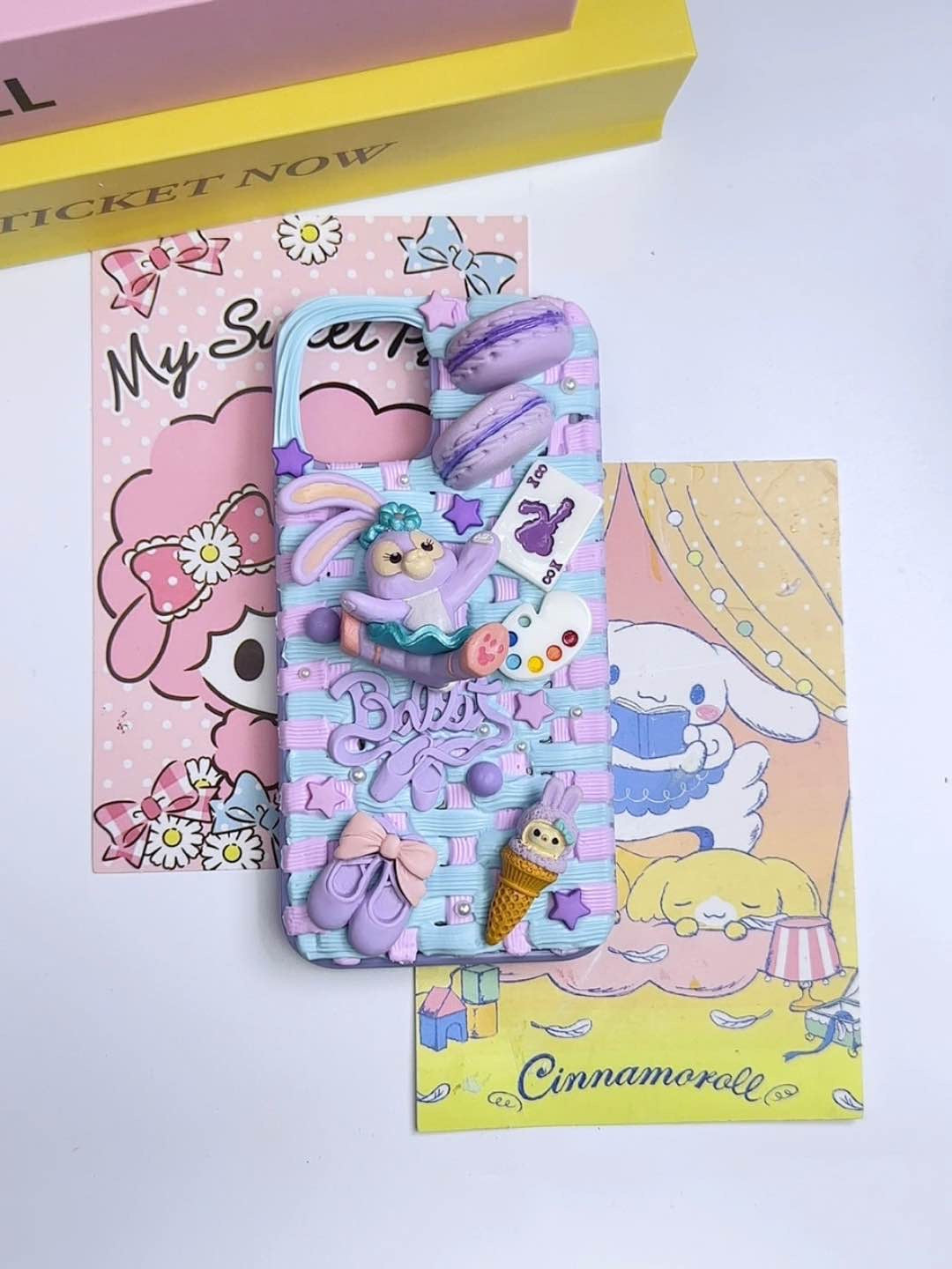 StellaLou Handmade Decoden Phone Case｜All Models Available ｜Duffy