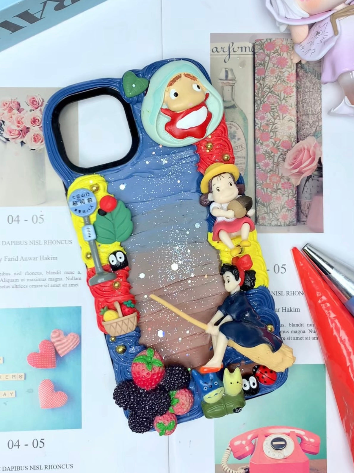 Studio Ghibli Phone Cases Ponyo Kiki’s Delivery Service