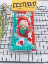 Cargar imagen en el visor de la galería, Princess Little Mermaid Decoden Phone Case For Any Phone Model
