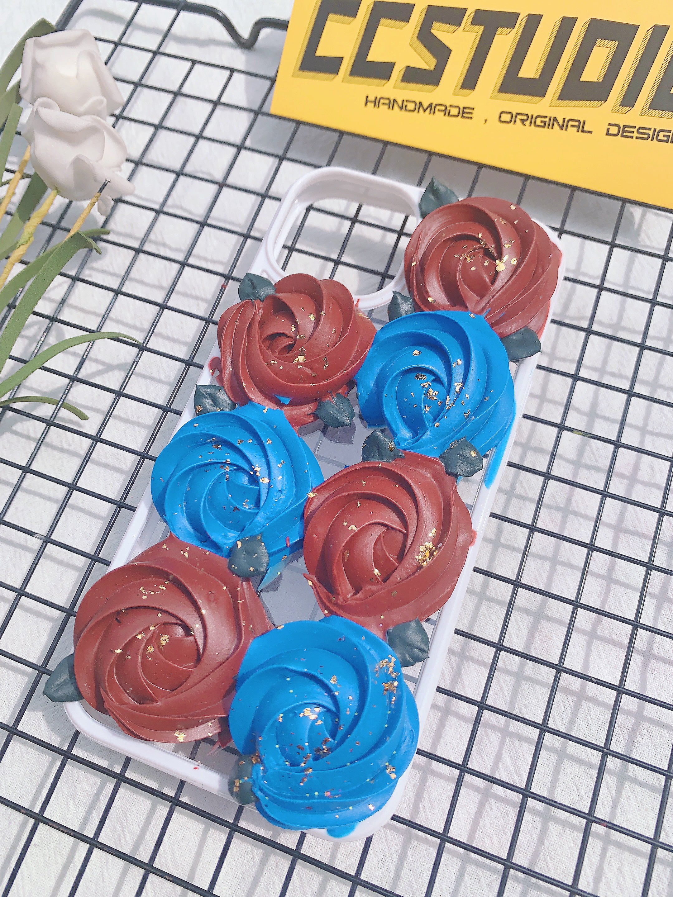 Rose Garden Decoden Phone Cases For Any Phone Model Roses Flower