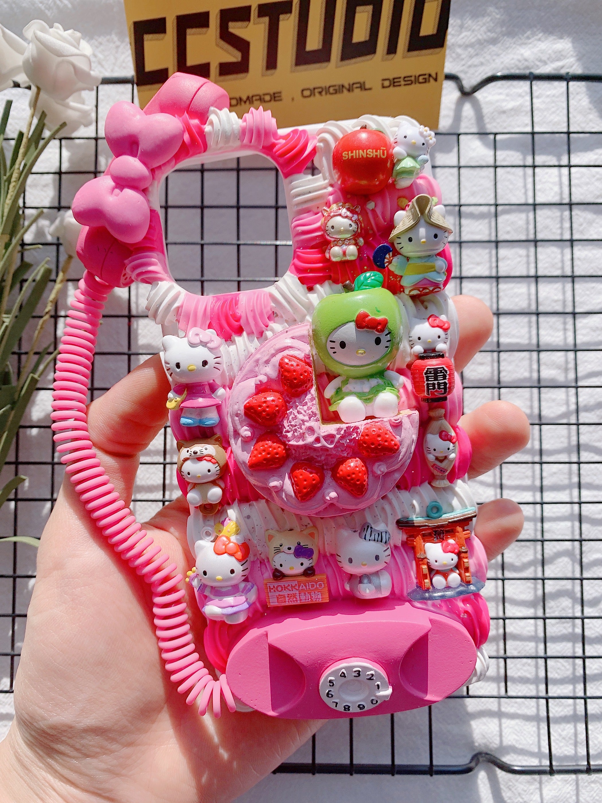 Sanrio Hello Kitty Decoden Phone Case For Any Phone Model