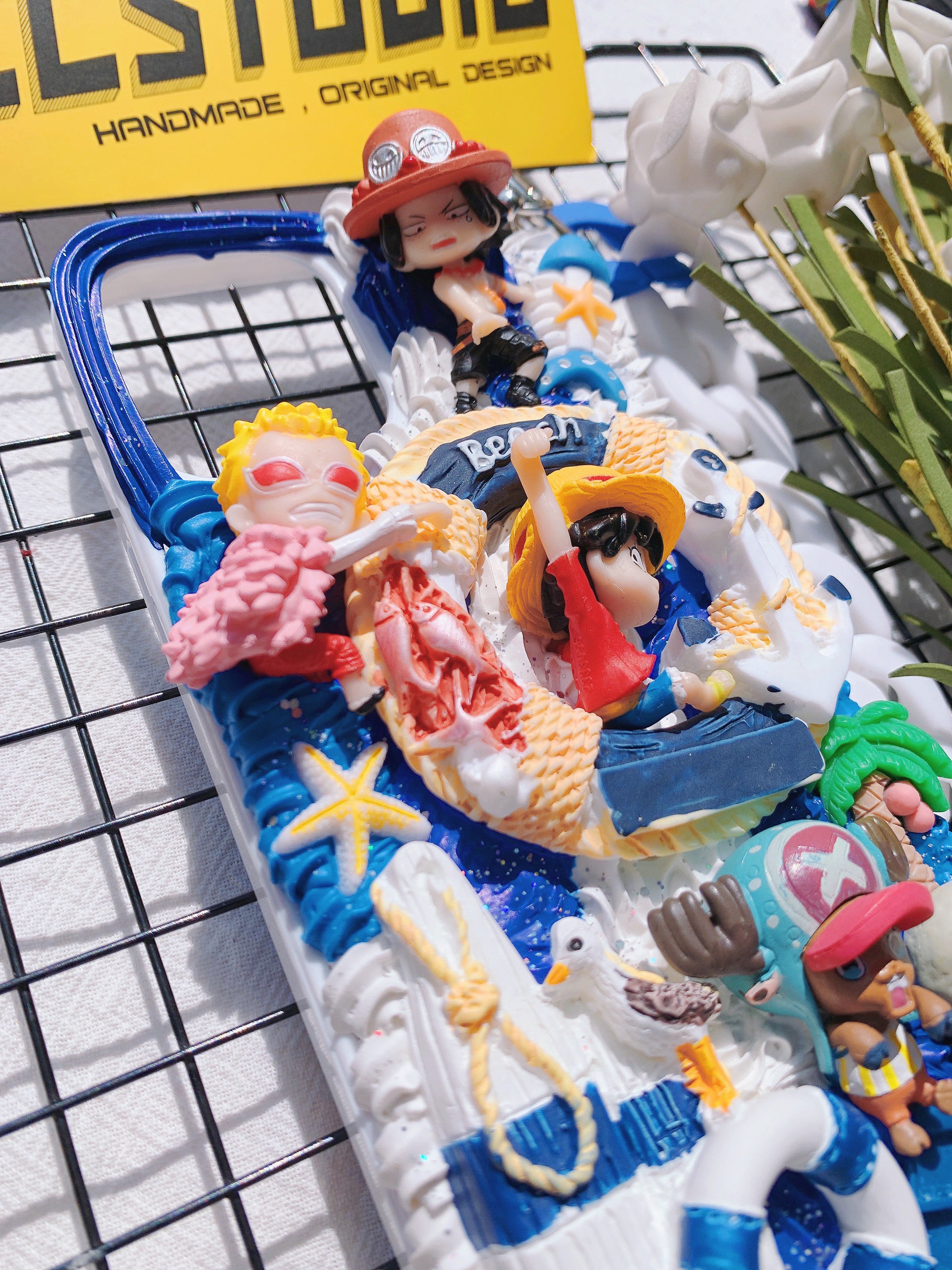 Anime One Piece Decoden Phone Case For Any Phone Model