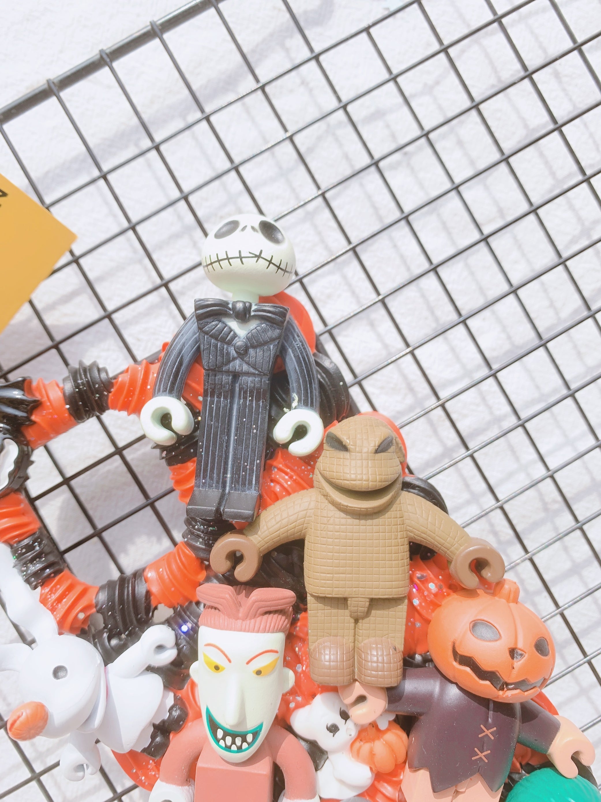 Horror Halloween Theme Nightmare before Christmas Handmade Decoden Phone Case For Any Phone Model