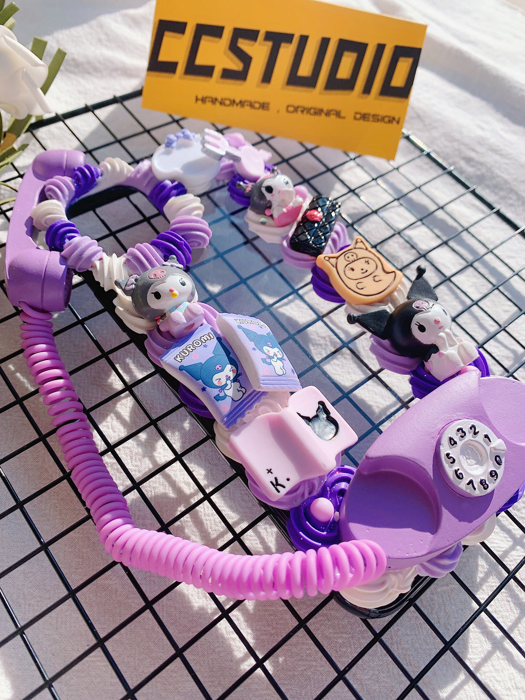Sanrio Kuromi Decoden Phone Cases For Any Phone Model