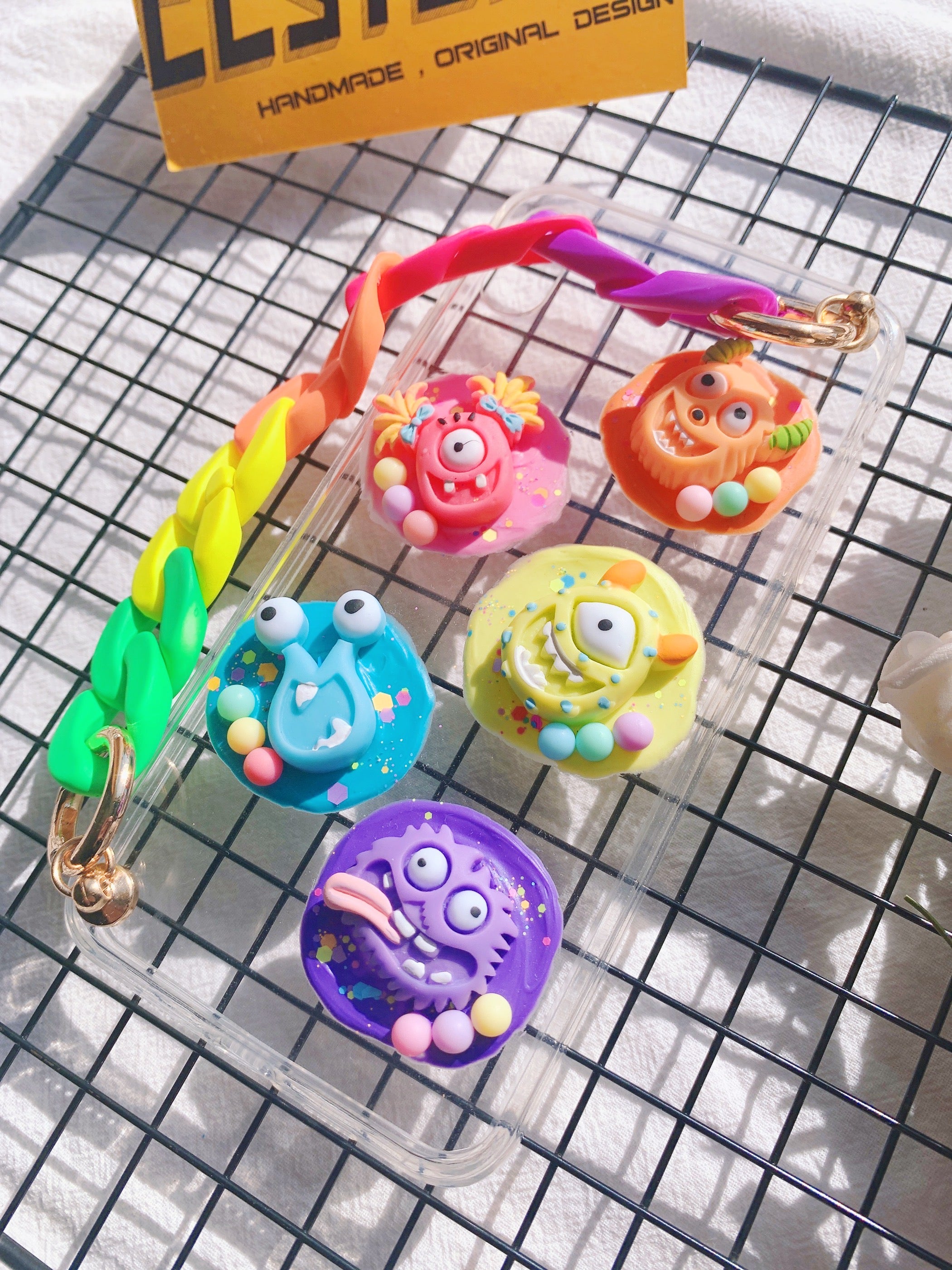 Monster Handmade Decoden Phone Cases For Any Phone Model