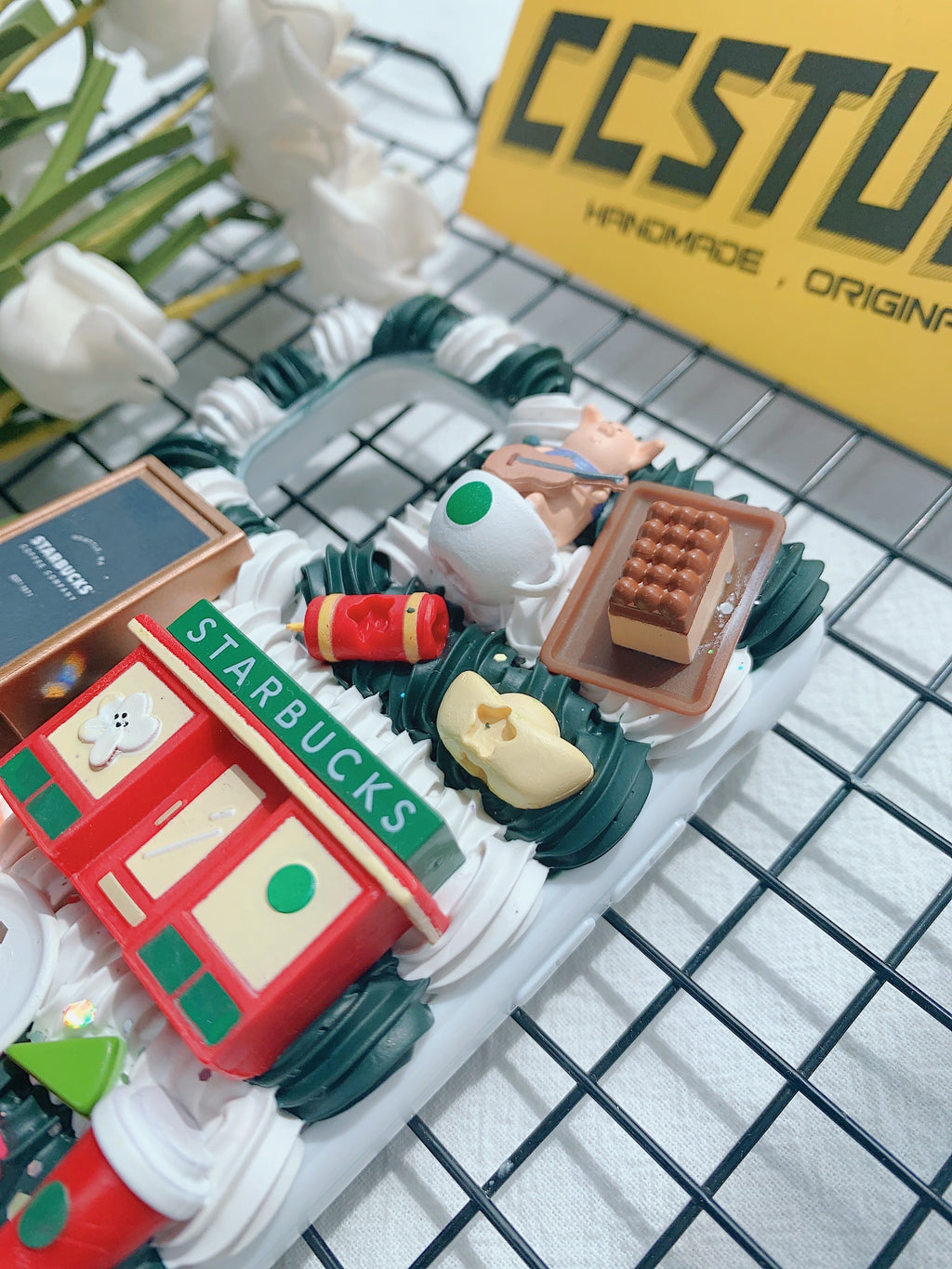 Starbucks Coffee Decoden Phone Case For Any Phone Model（副本）
