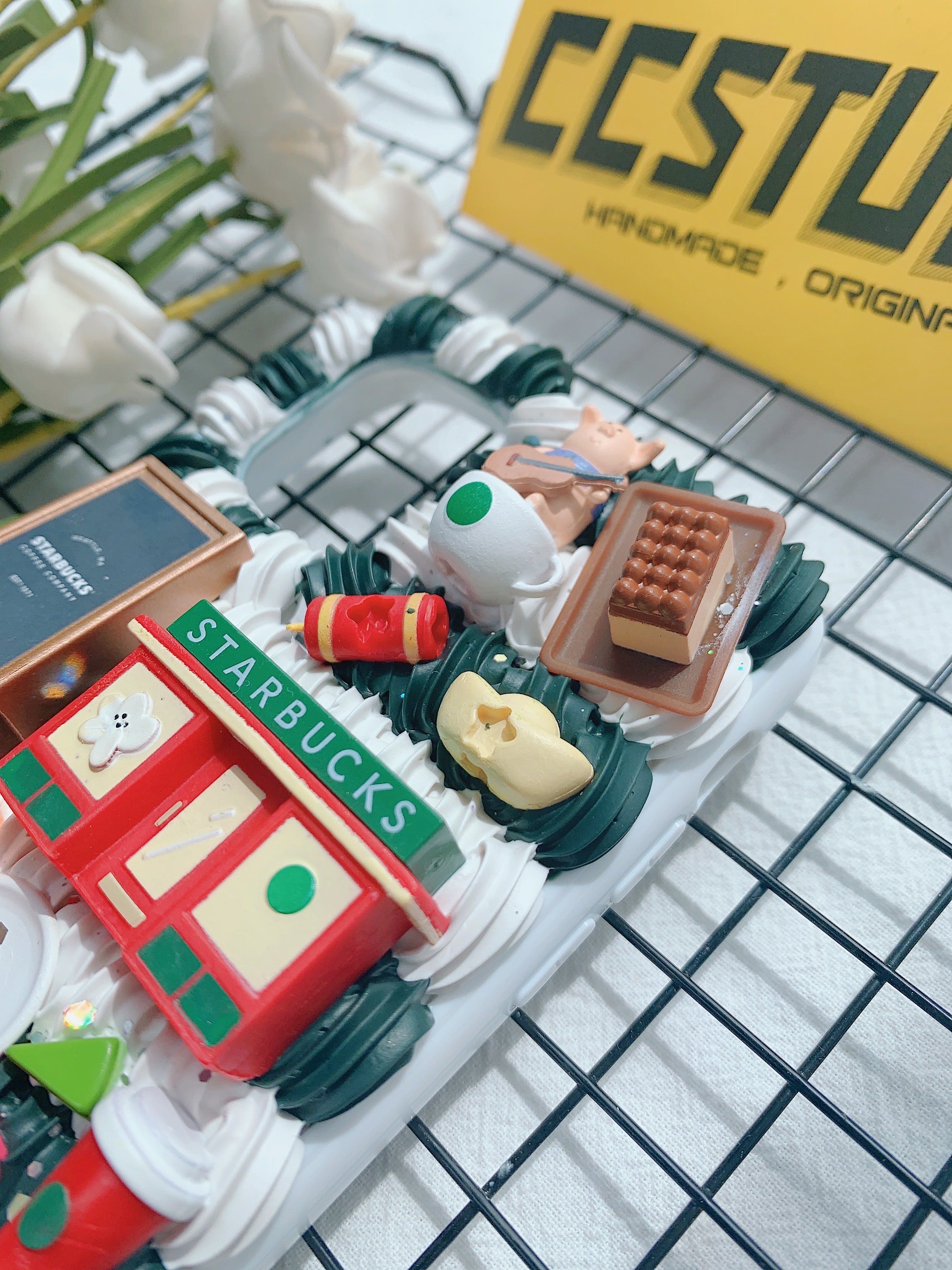 Starbucks Coffee Decoden Phone Case For Any Phone Model（副本）