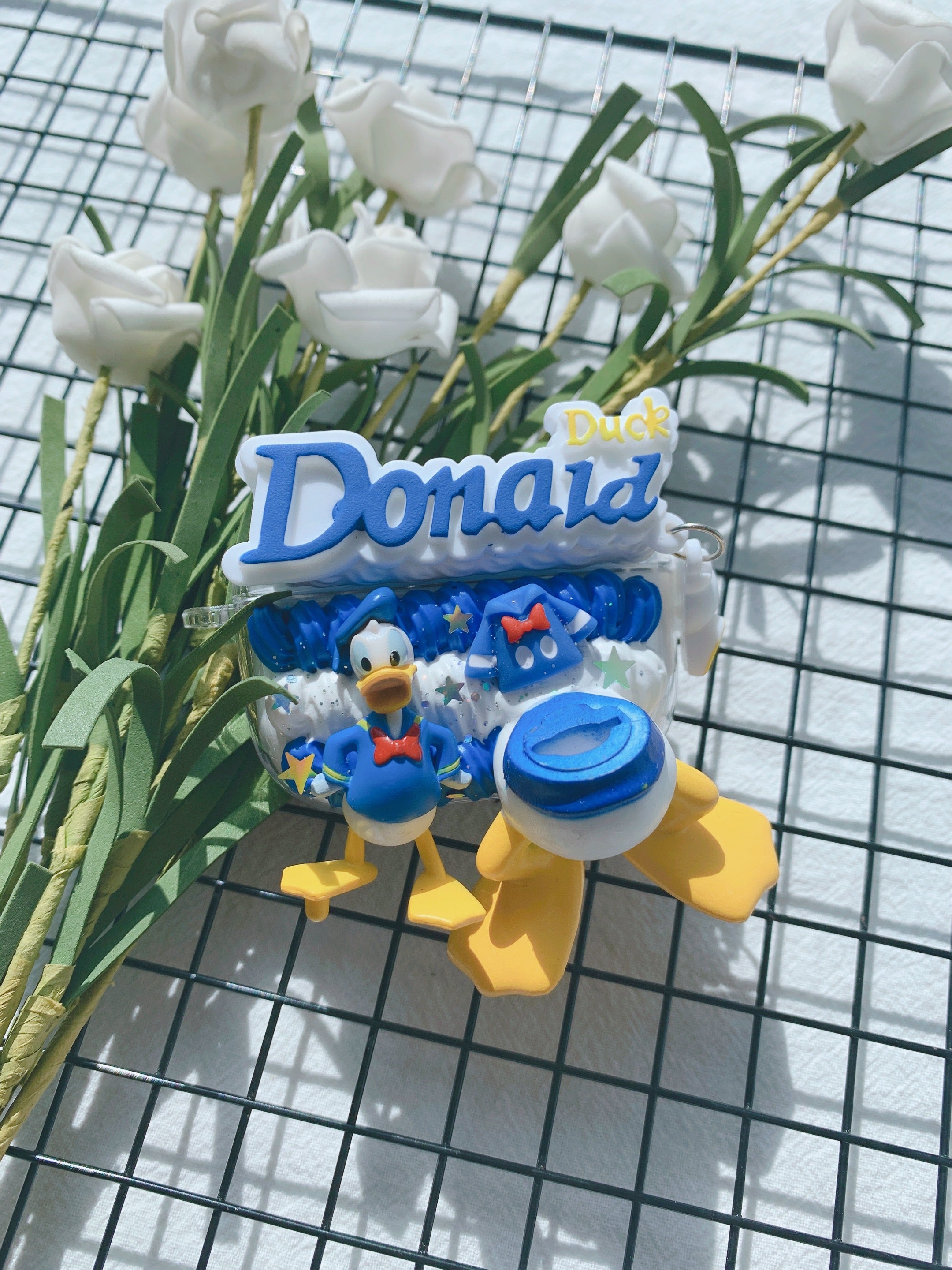 Donald Duck Decoden Earbud Case For Any Model