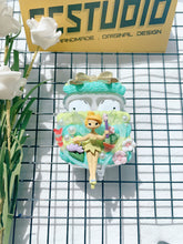 Carica l&#39;immagine nel visualizzatore di Gallery, Tinker Bell Princess Decoden Earbud Case For Any Model Tinkerbell
