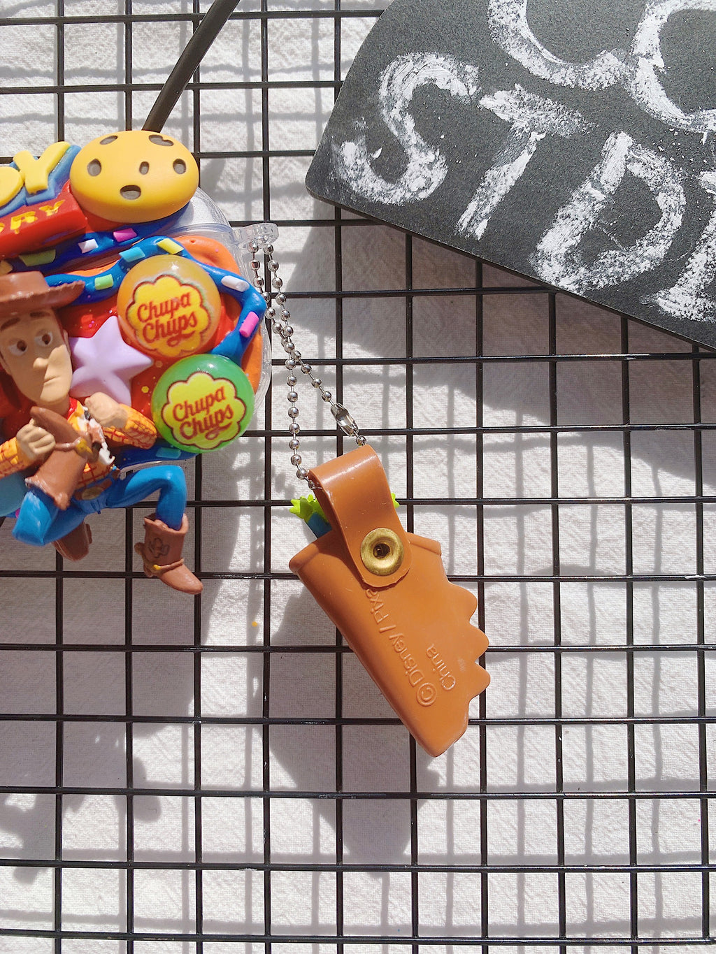 Toy Story Woody Decoden Earbud Case For Any Model with Keychain