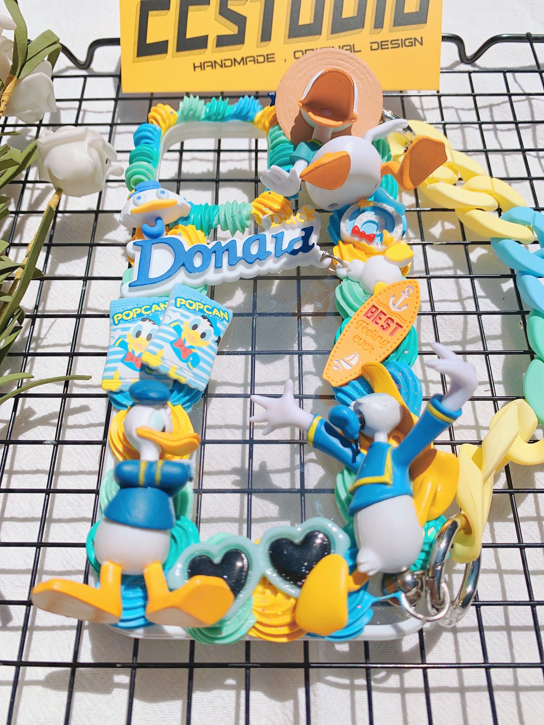 Donald Duck Decoden Phone Case For Any Phone Model