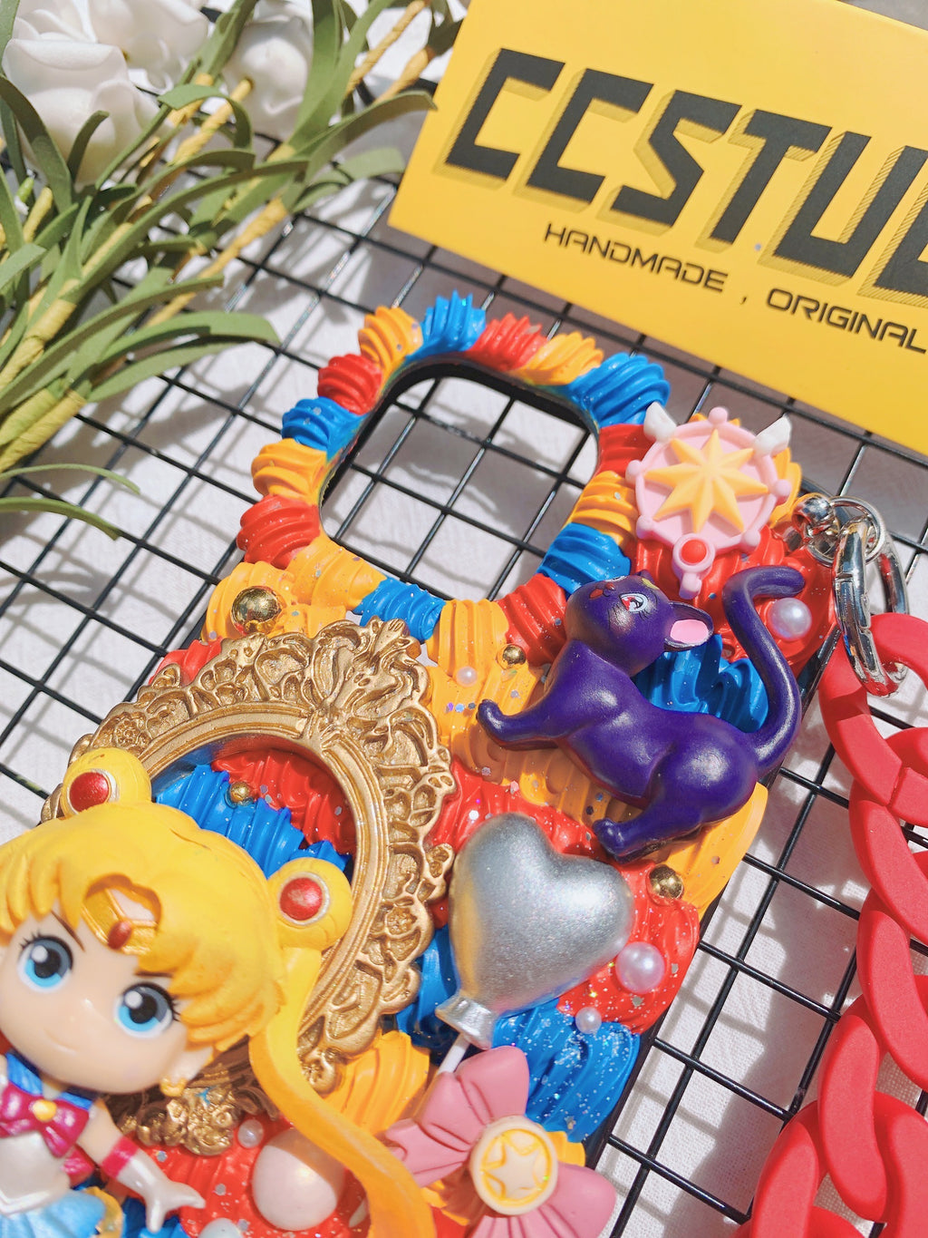 Anime Sailor Moon Decoden Phone Case For Any Phone Model Princess
