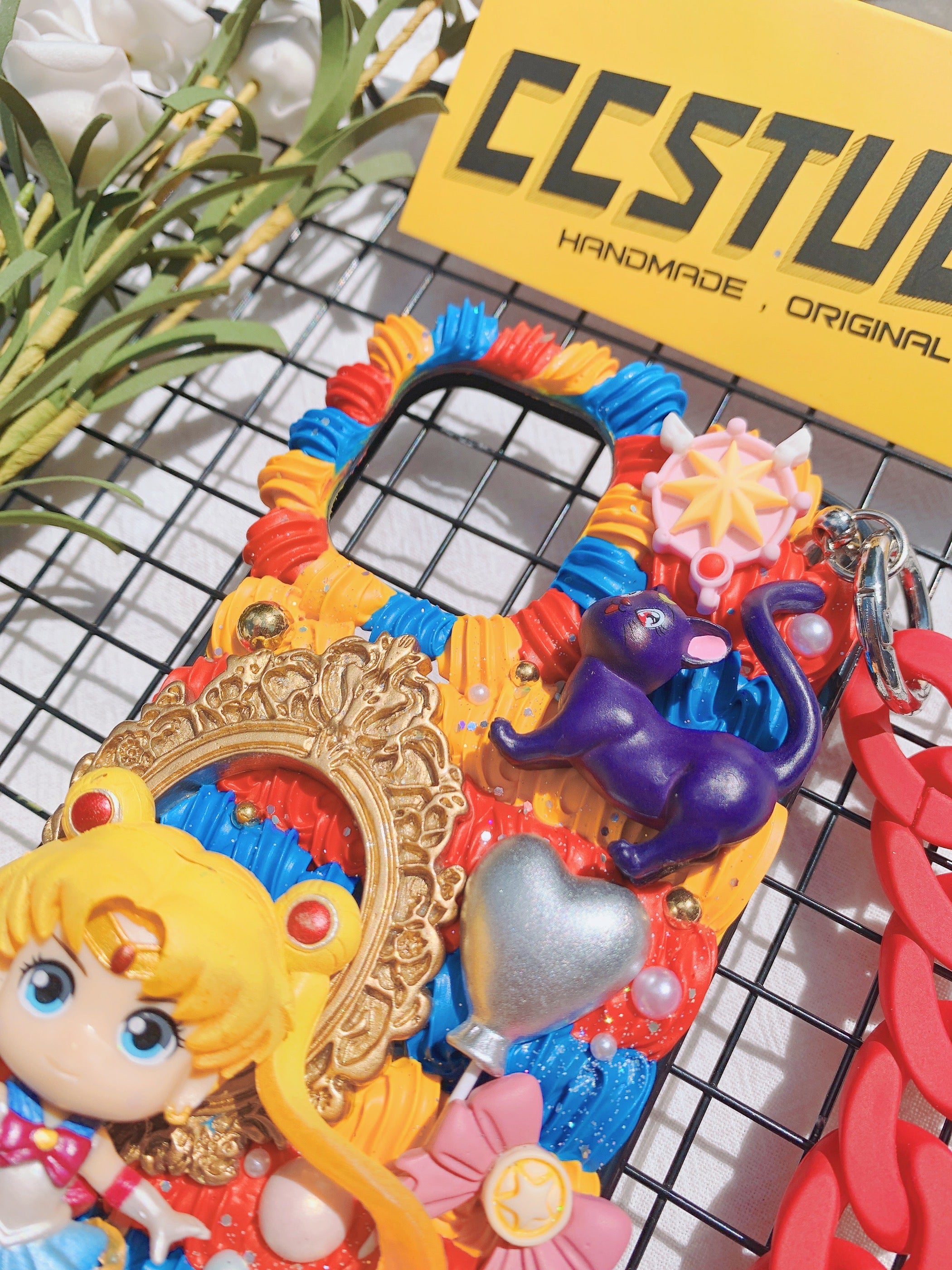 Anime Sailor Moon Decoden Phone Case For Any Phone Model Princess
