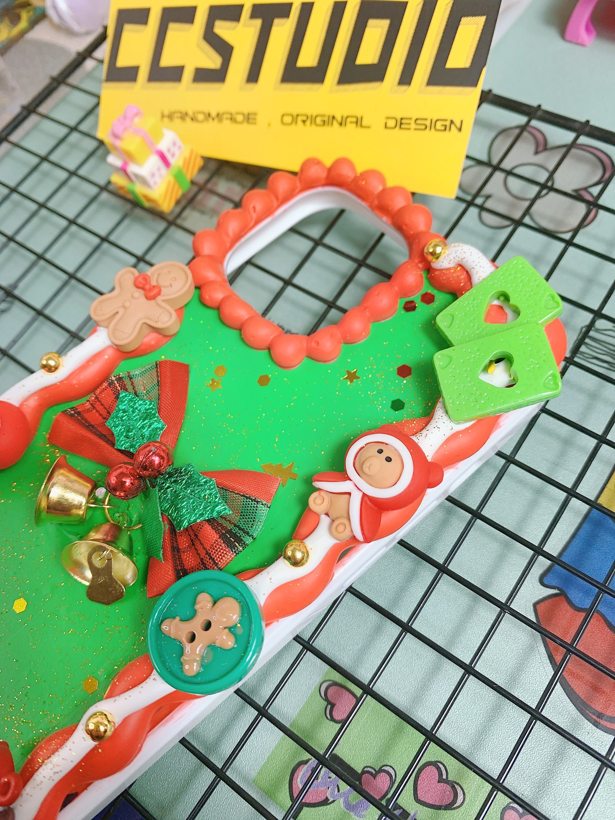 Christmas Jingle Bell Decoden Phone Cases For Any Phone Model