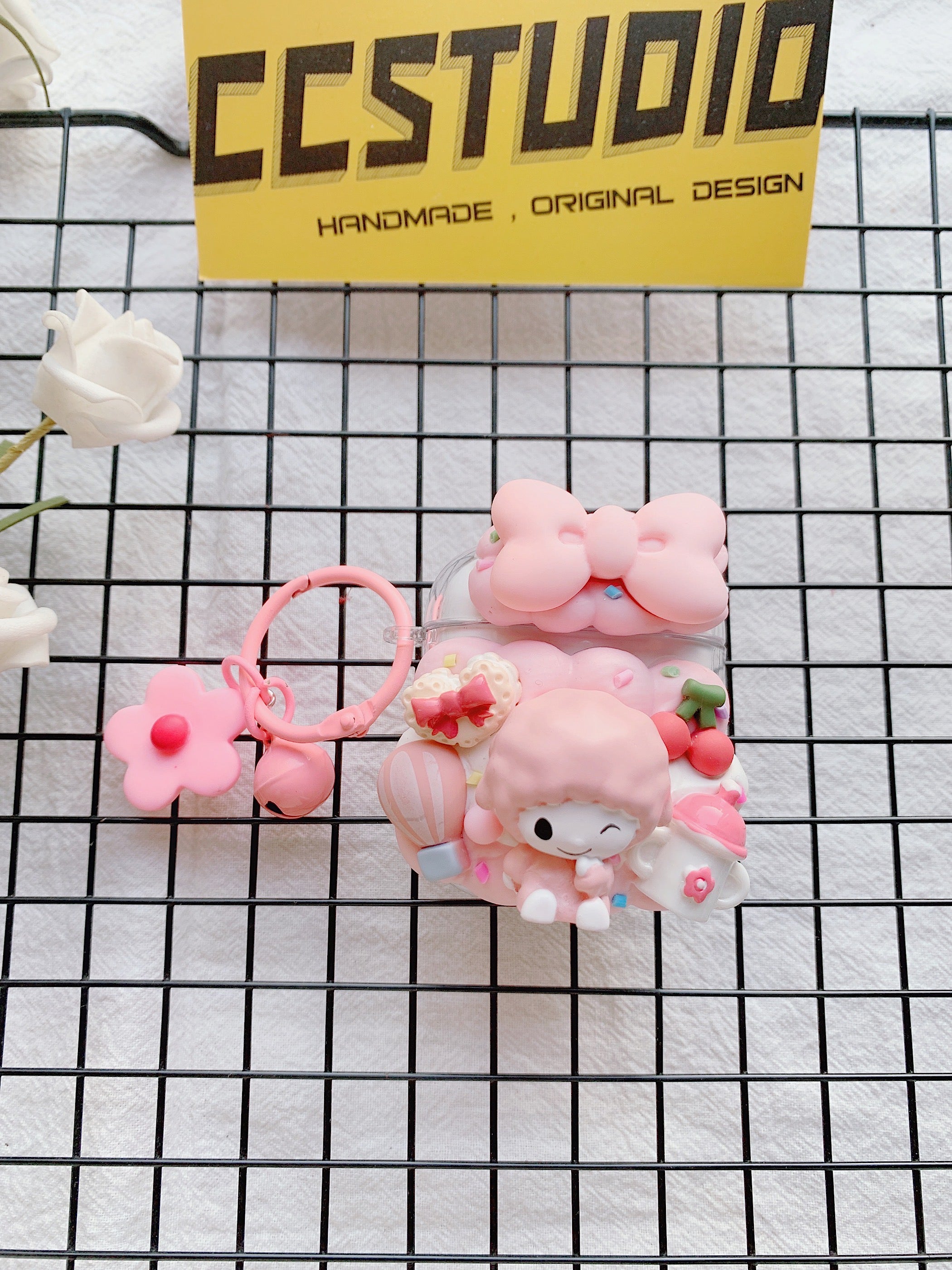 Mymelody Decoden Earbud Case For Any Model with Keychain